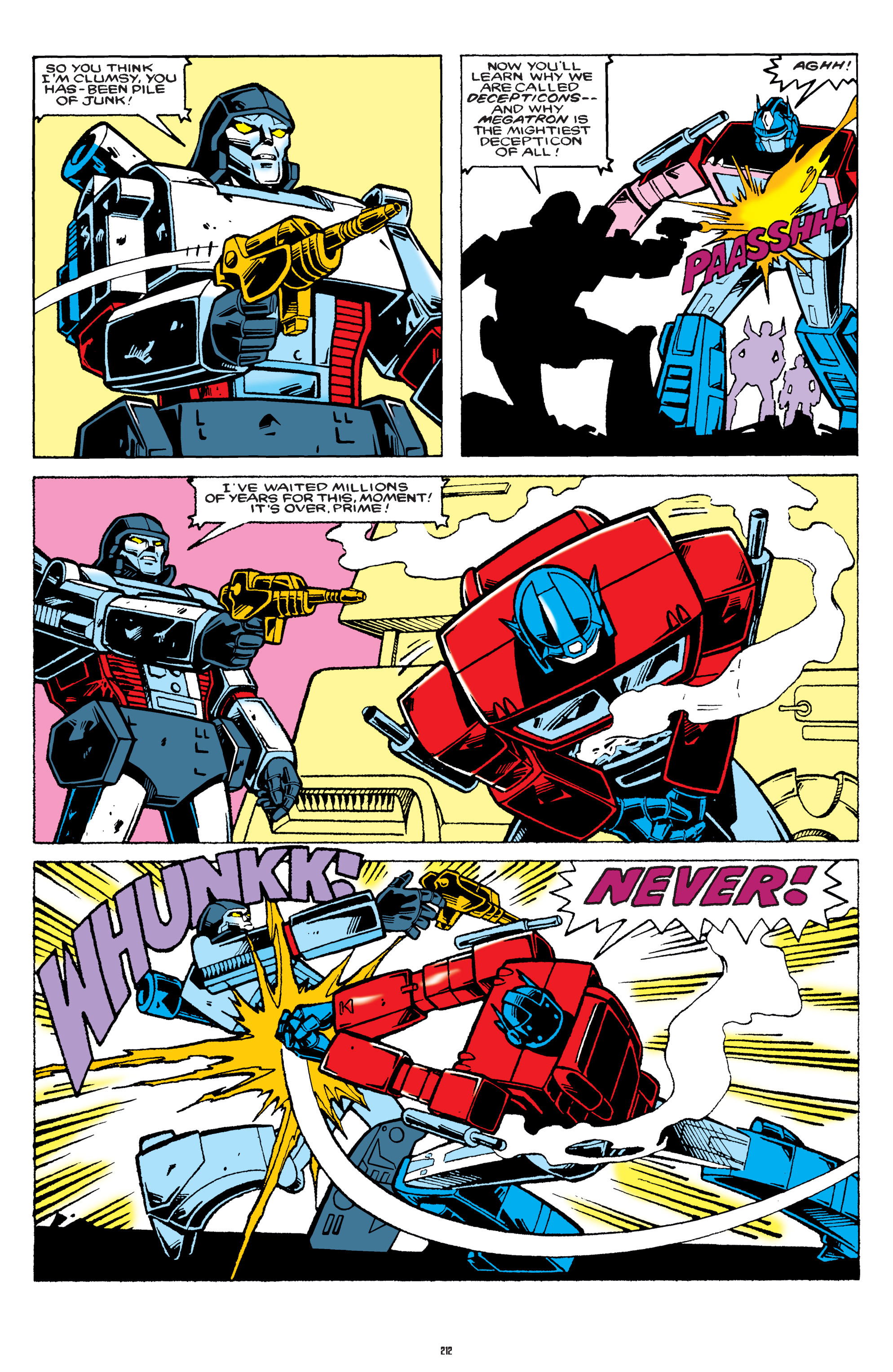 Read online The Transformers Classics comic -  Issue # TPB 7 - 211