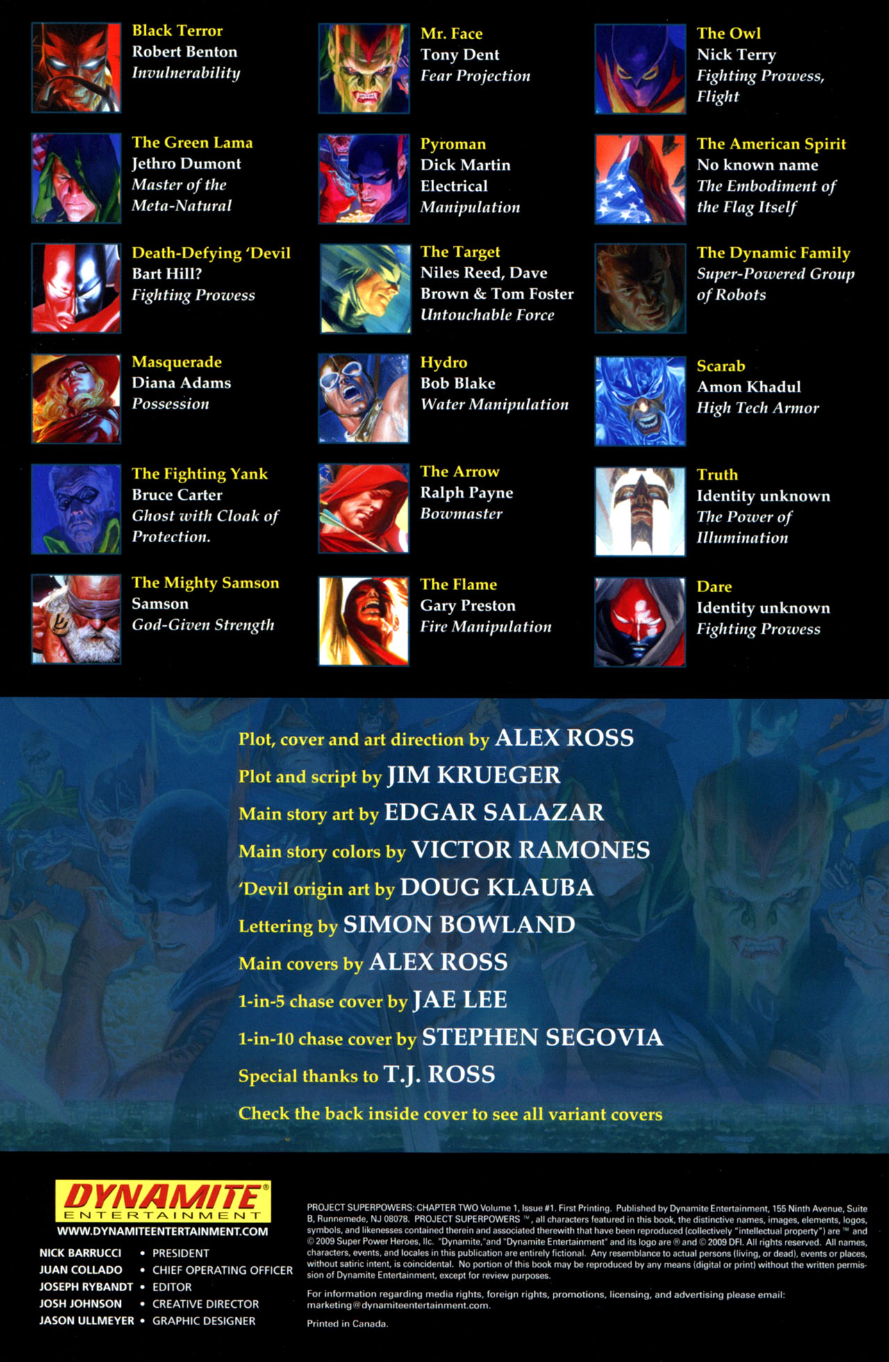 Read online Project Superpowers: Chapter Two comic -  Issue #1 - 2
