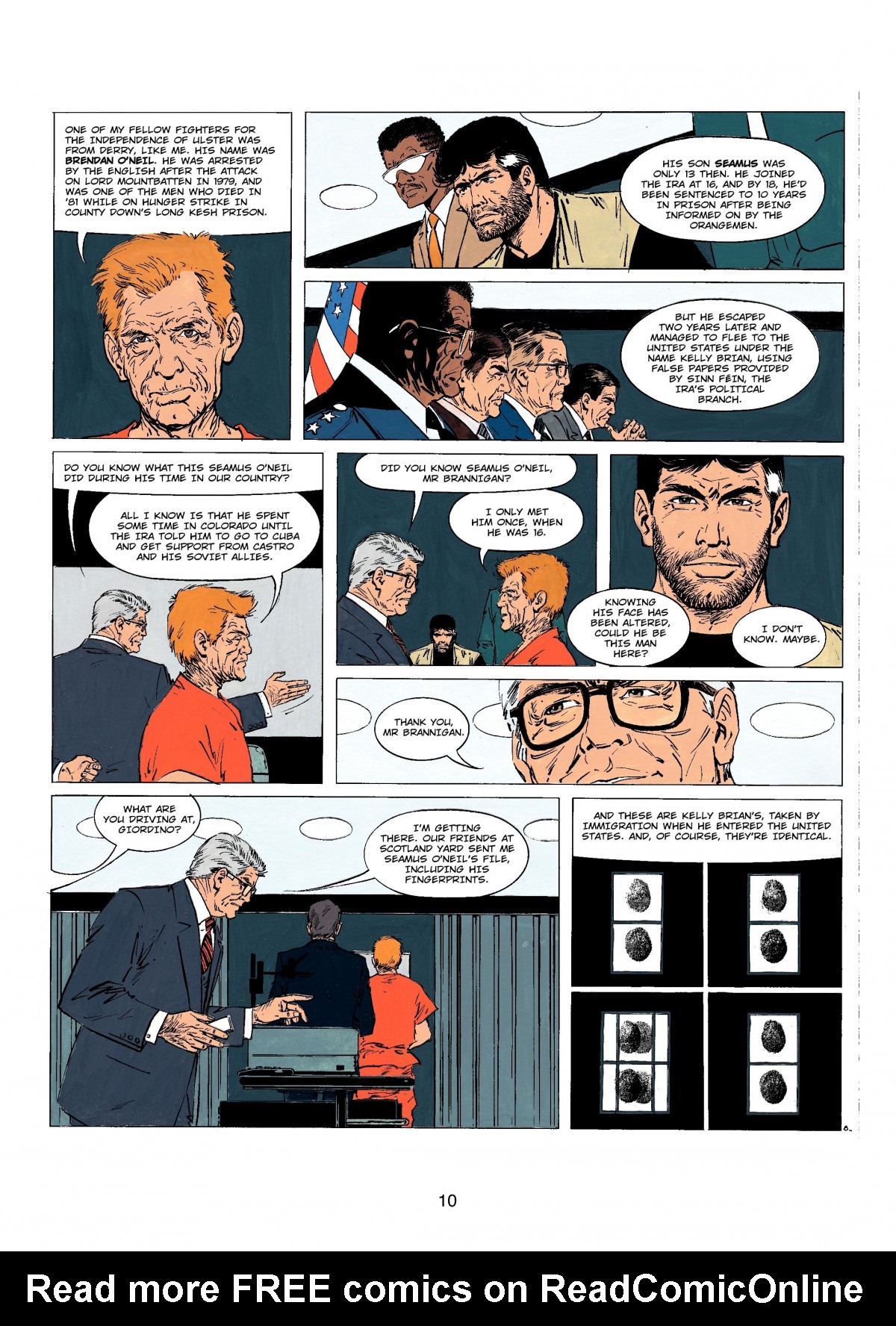 Read online XIII comic -  Issue #13 - 10