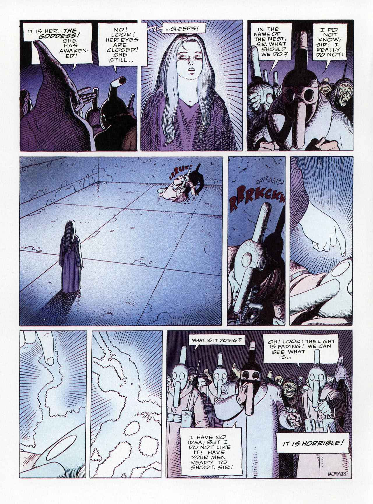 Read online Epic Graphic Novel: Moebius comic -  Issue # TPB 7 - 60