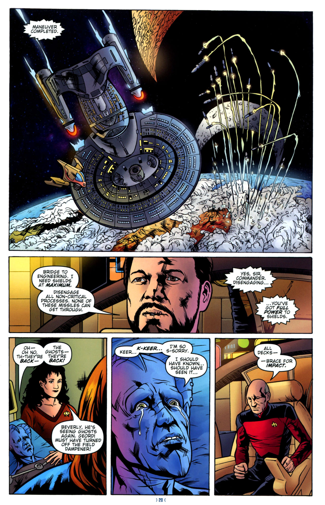 Read online Star Trek: The Next Generation: Ghosts comic -  Issue #3 - 22