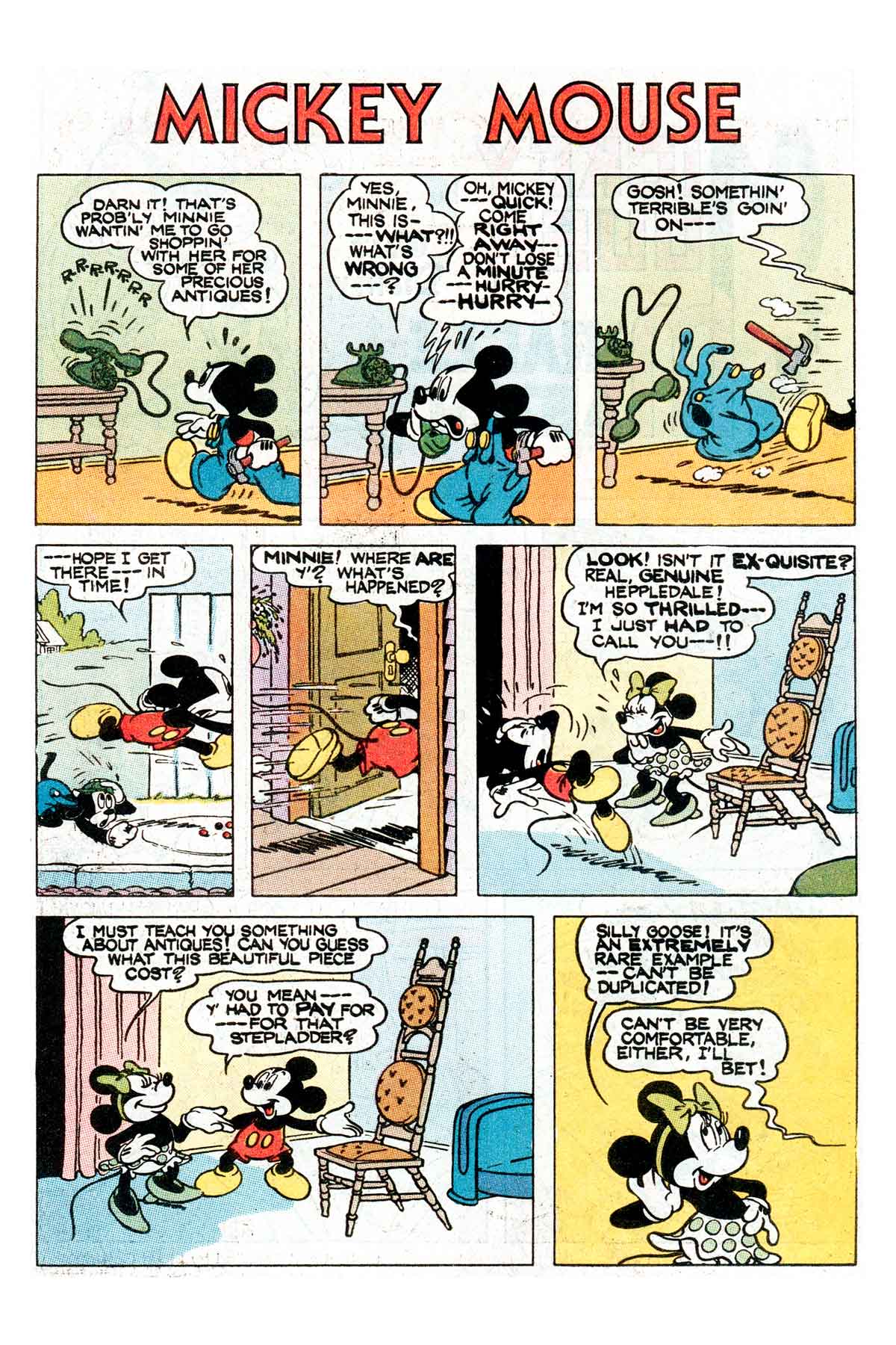 Read online Walt Disney's Mickey Mouse comic -  Issue #244 - 10