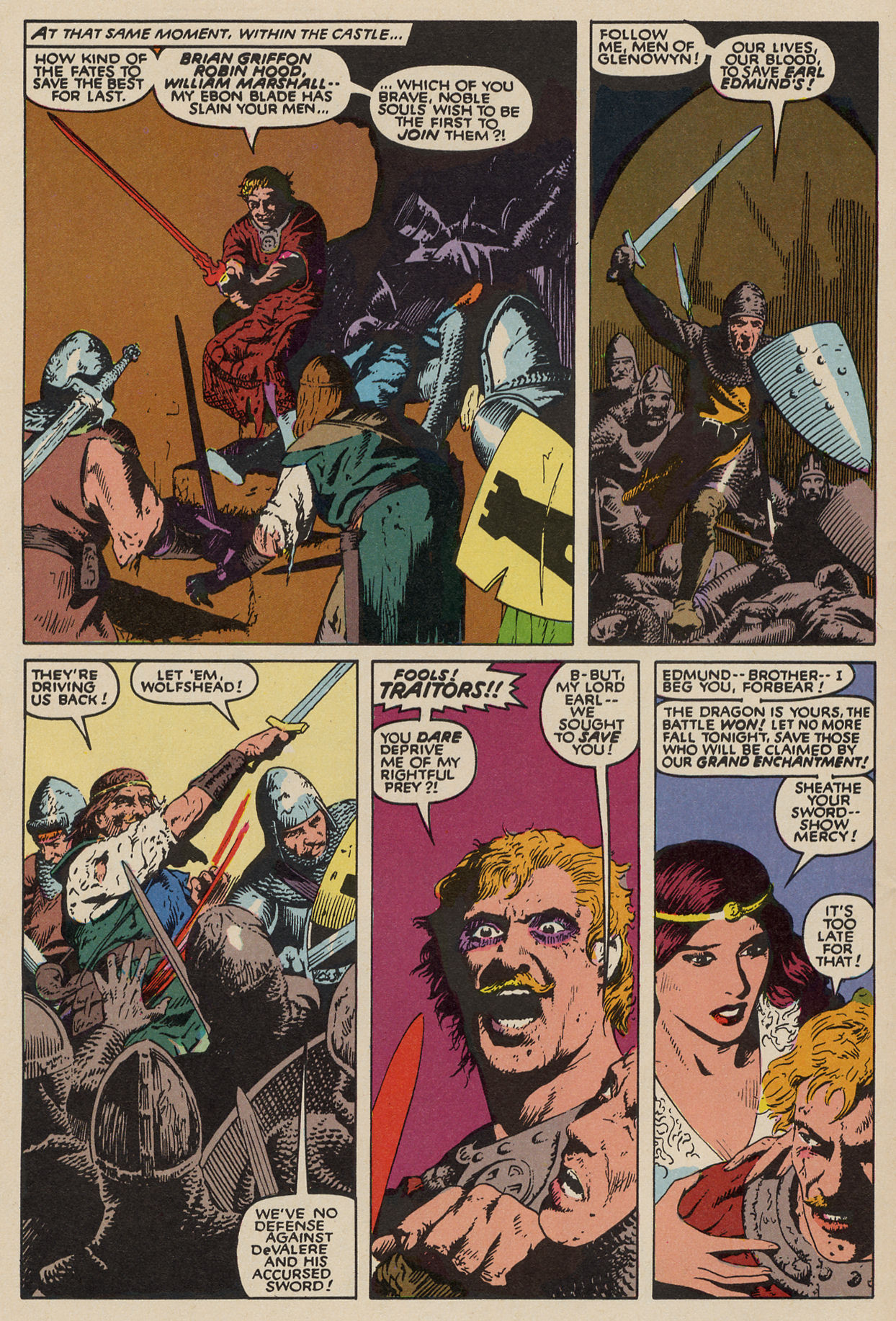 Read online The Black Dragon comic -  Issue #6 - 6