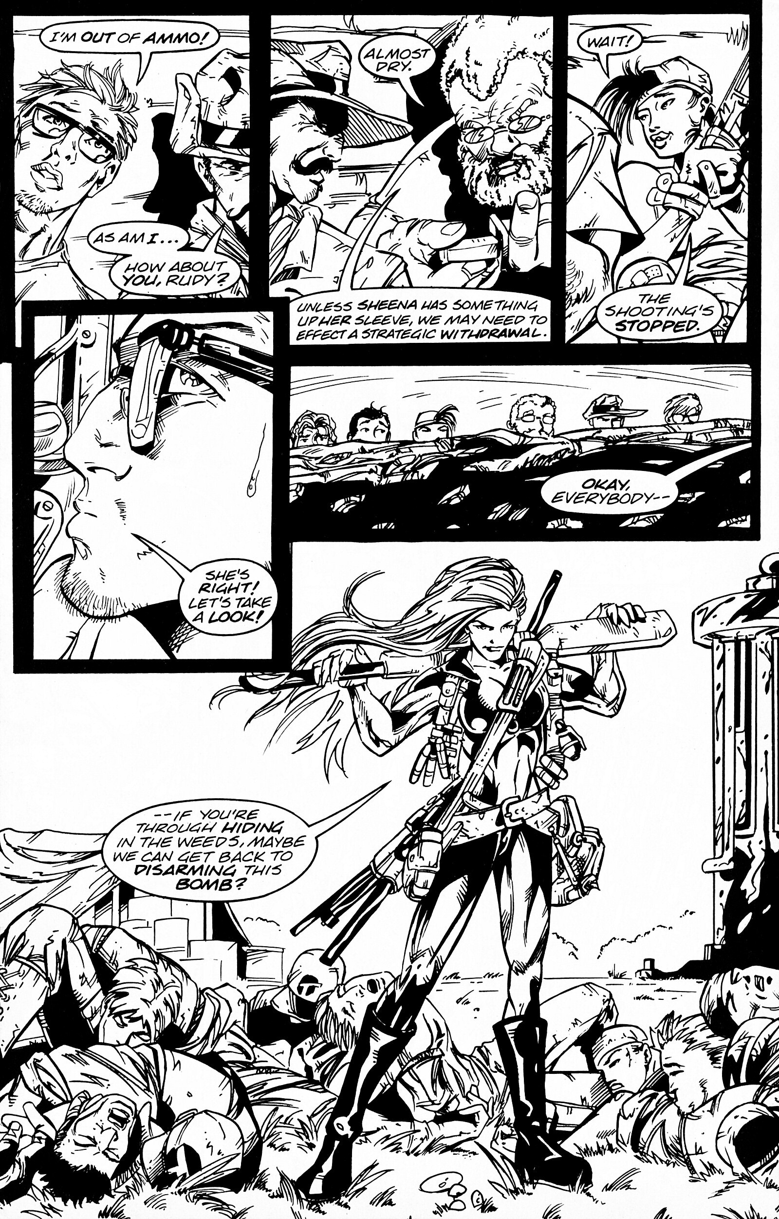 Read online Sheena Queen of the Jungle (1998) comic -  Issue #3 - 16