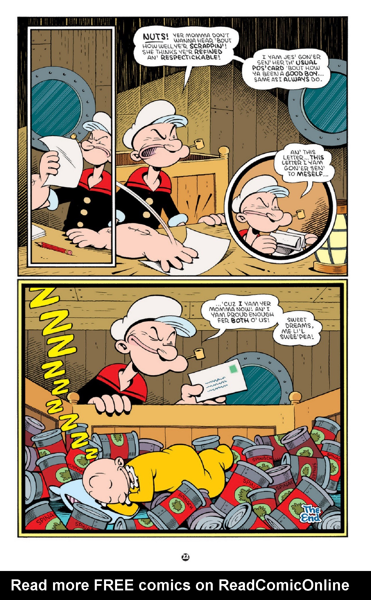 Read online Popeye (2012) comic -  Issue #12 - 24