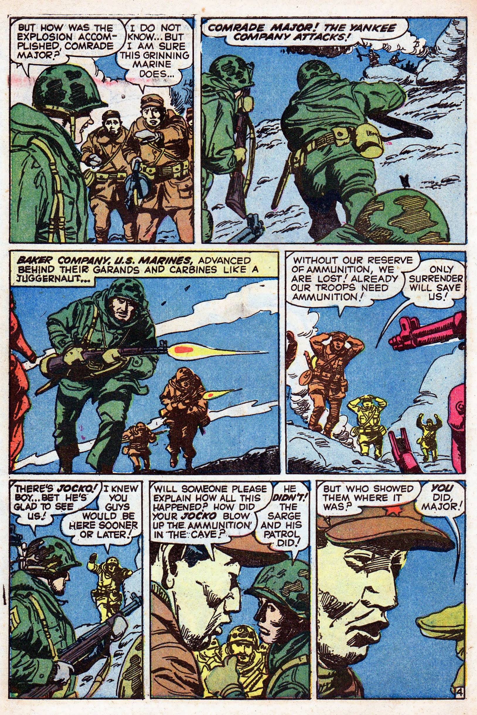Read online Marines in Battle comic -  Issue #20 - 6