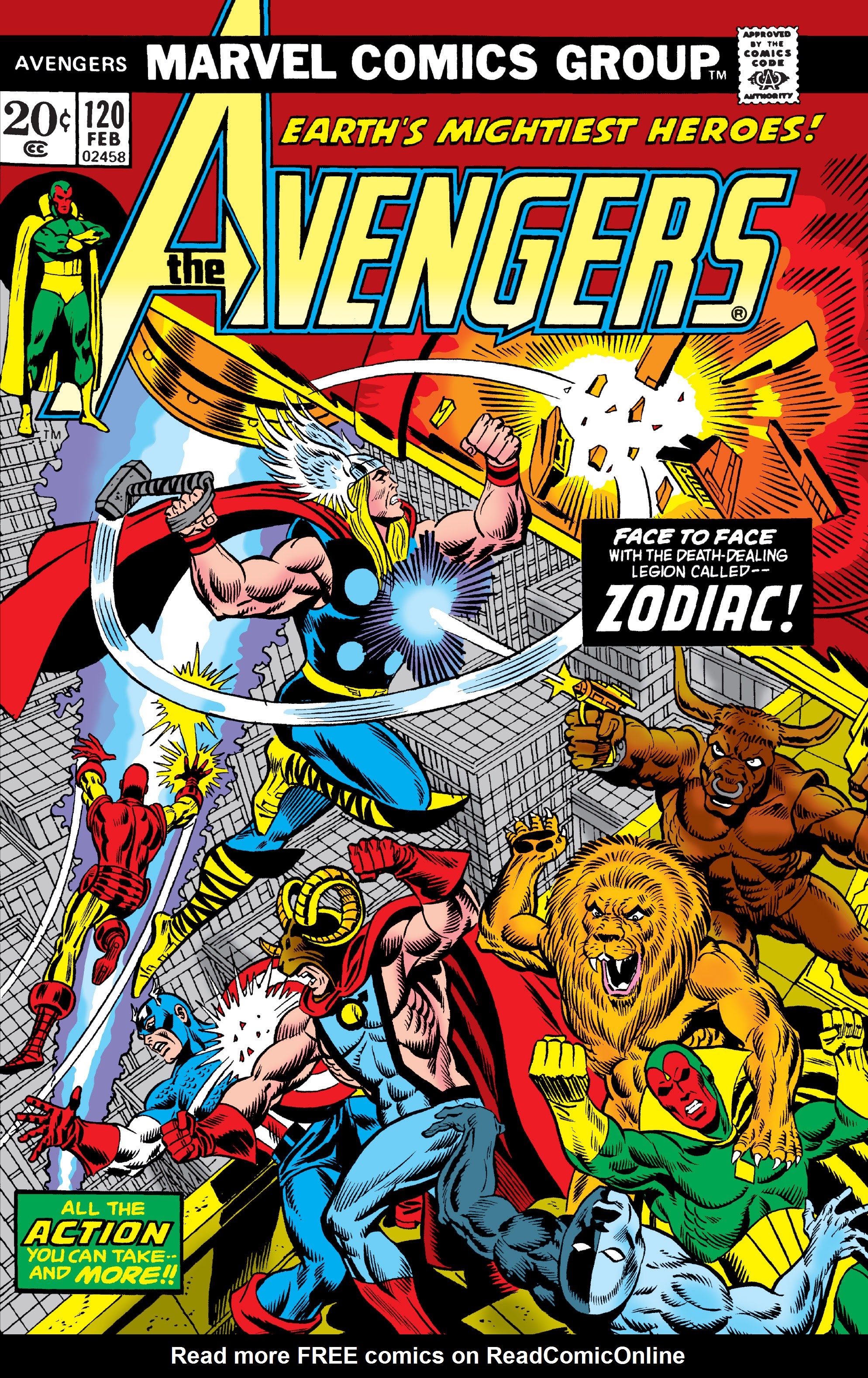 Read online The Avengers (1963) comic -  Issue #120 - 1