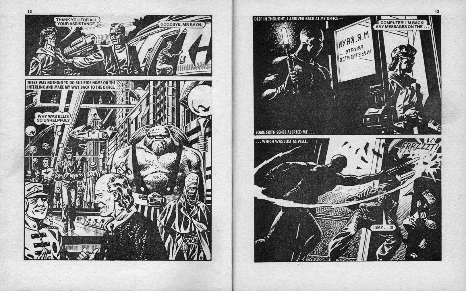 Read online Starblazer comic -  Issue #177 - 7