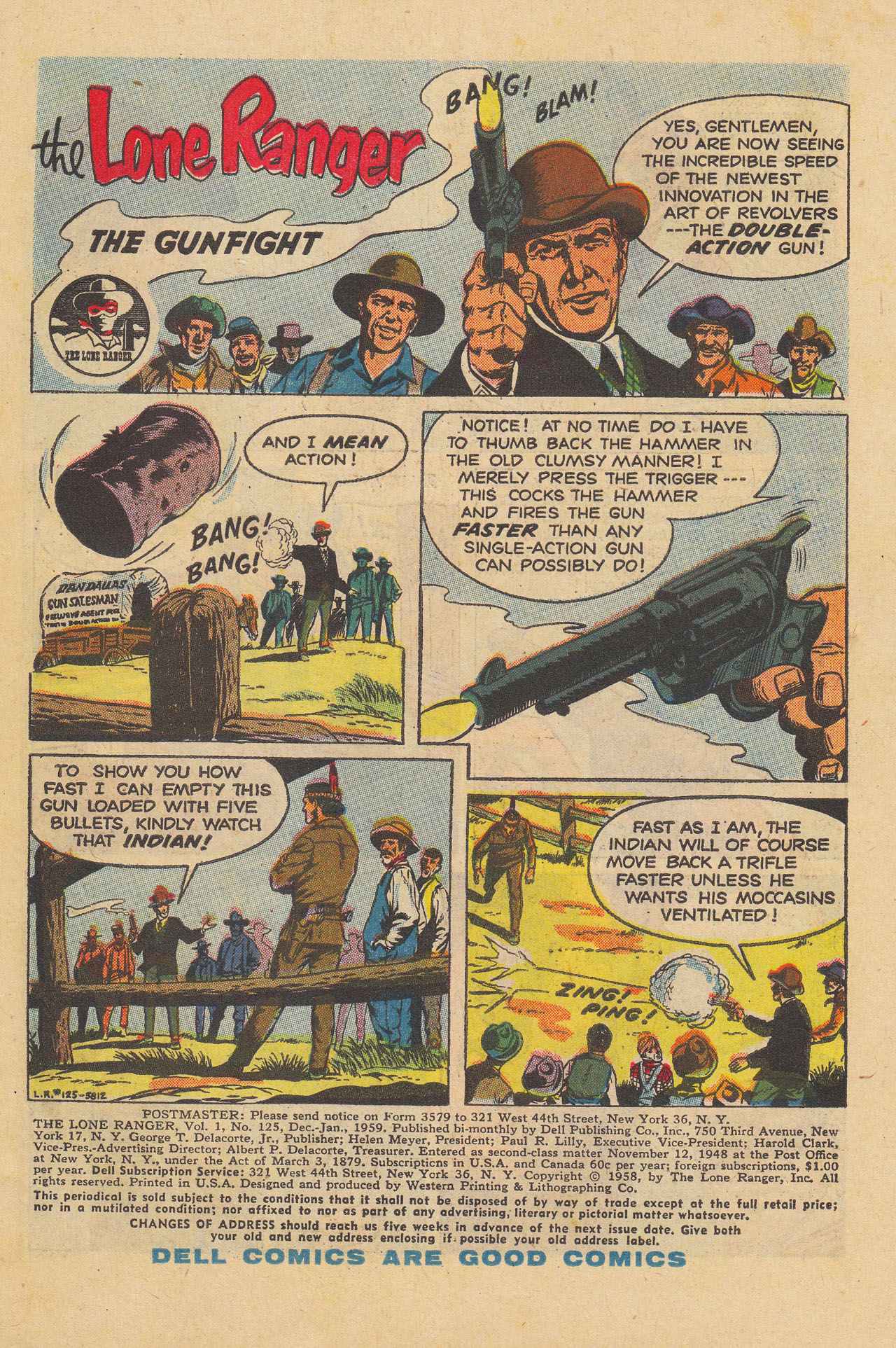 Read online The Lone Ranger (1948) comic -  Issue #125 - 3