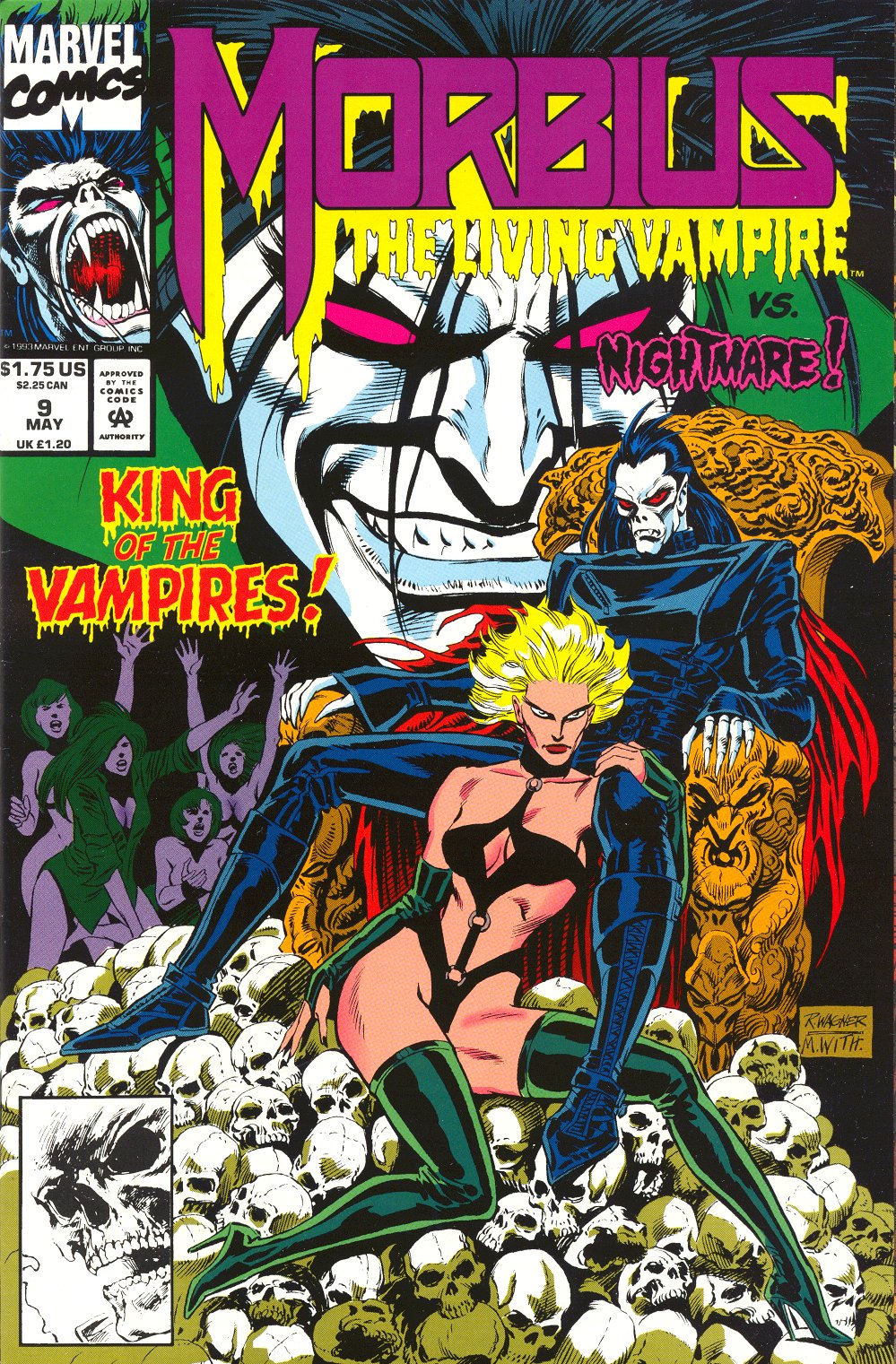 Read online Morbius: The Living Vampire (1992) comic -  Issue #9 - 1