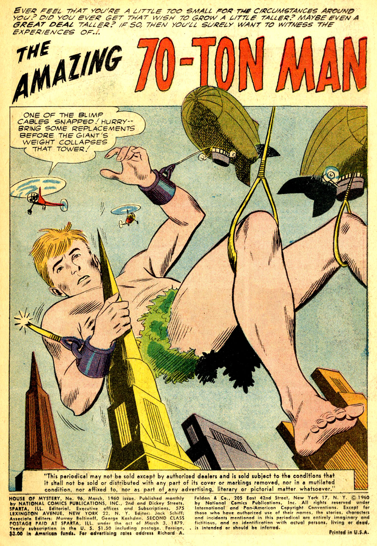 Read online House of Mystery (1951) comic -  Issue #96 - 3