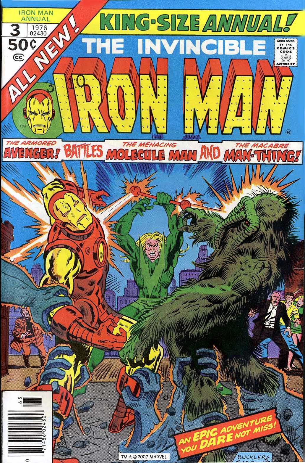 Read online Iron Man Annual comic -  Issue #3 - 1