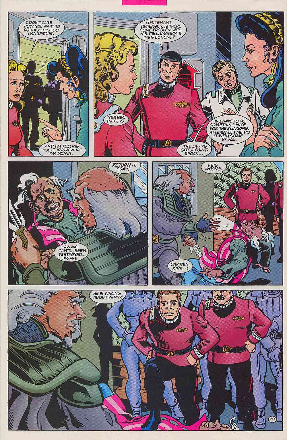 Read online Star Trek (1989) comic -  Issue #72 - 21