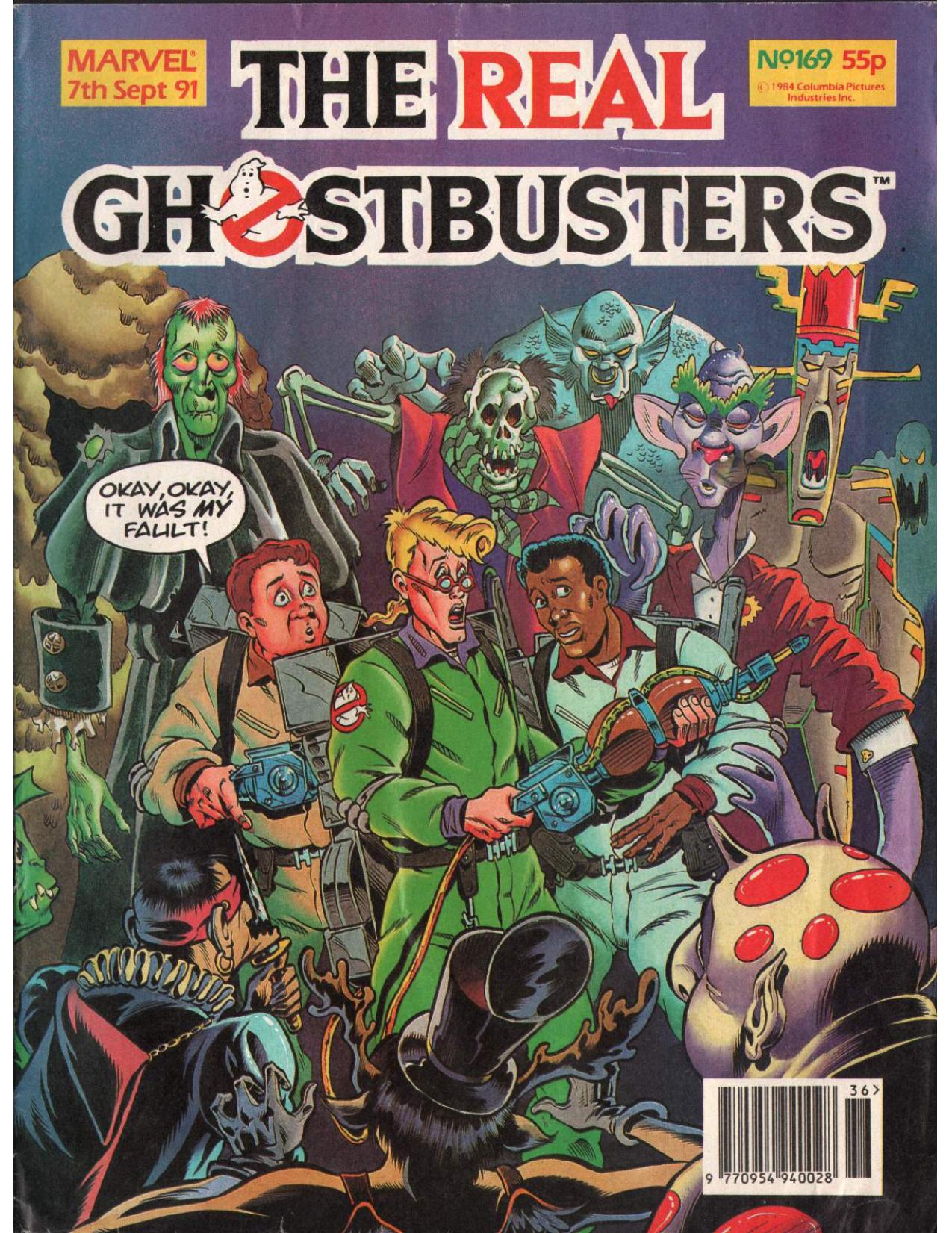 Read online The Real Ghostbusters comic -  Issue #169 - 1