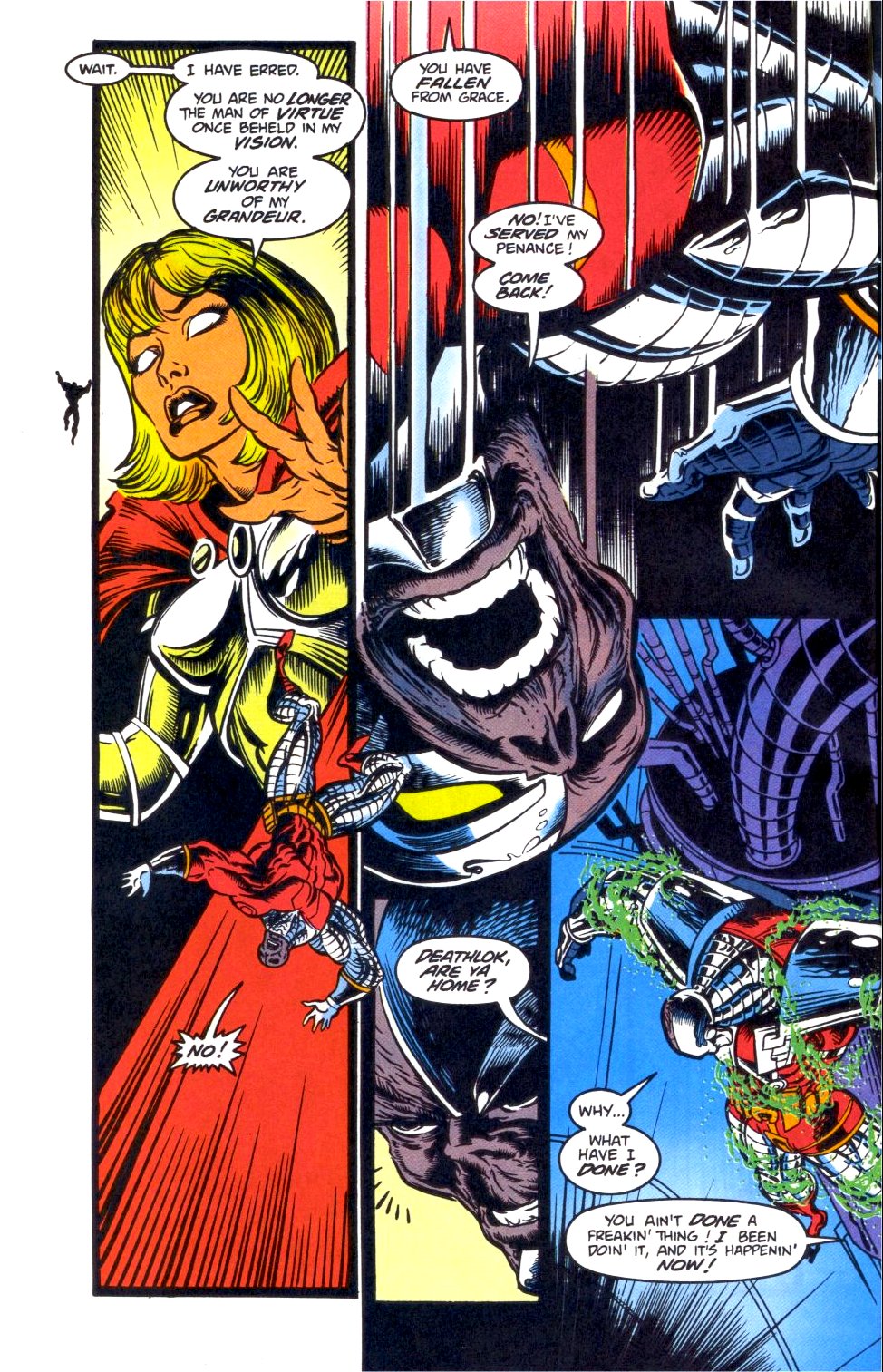 Read online Deathlok (1991) comic -  Issue #28 - 5