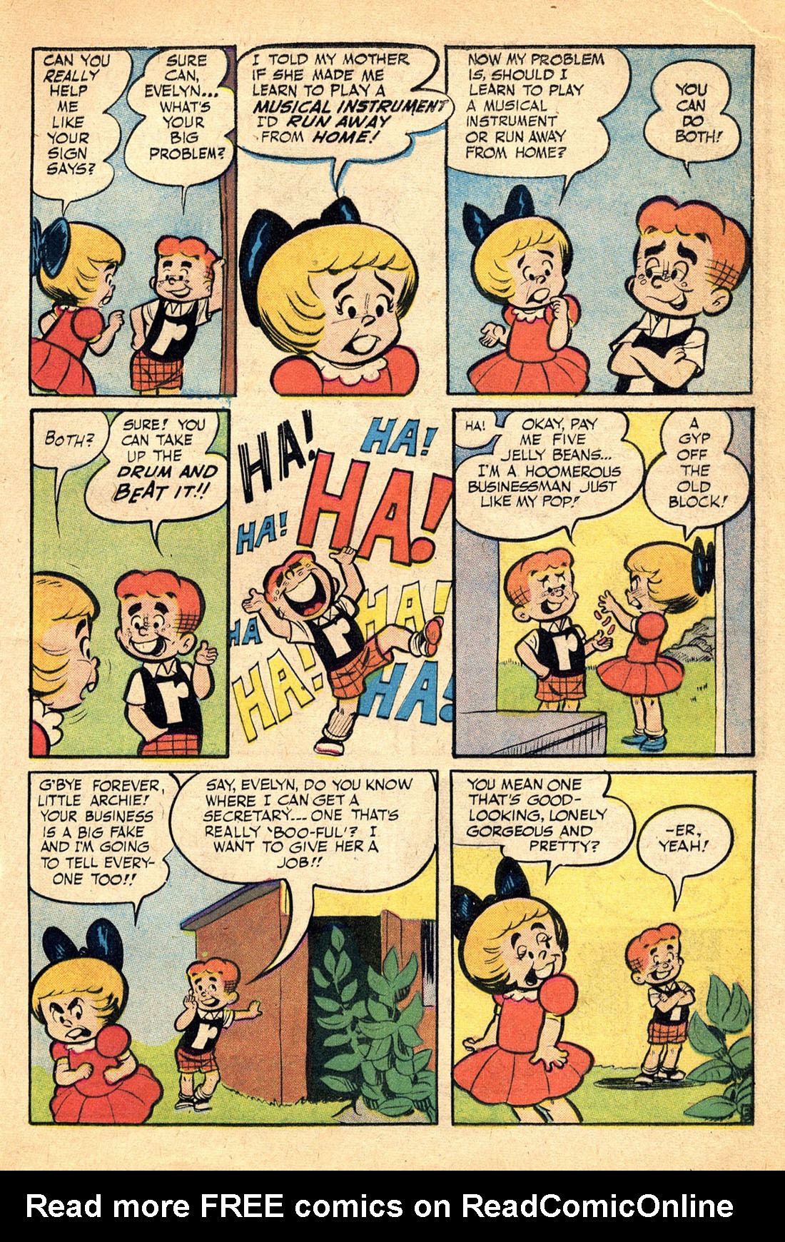 Read online Little Archie (1956) comic -  Issue #9 - 77