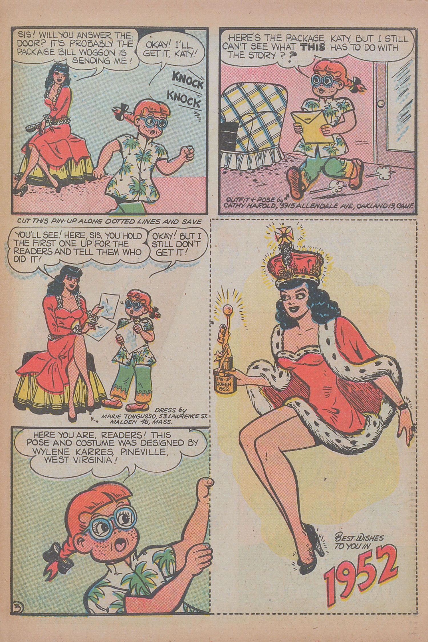 Read online Katy Keene (1949) comic -  Issue #6 - 27