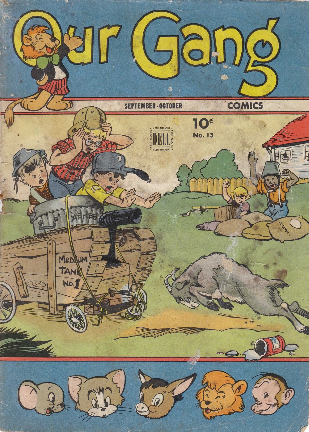 Read online Our Gang Comics comic -  Issue #13 - 1