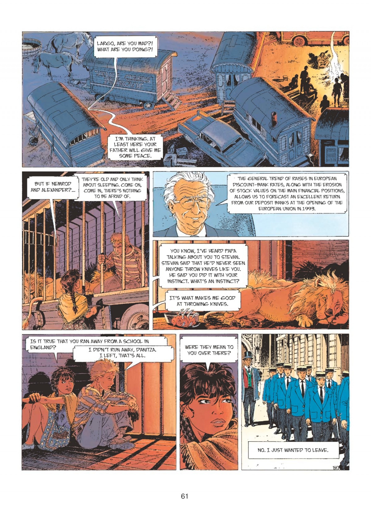 Read online Largo Winch comic -  Issue # TPB 1 - 61