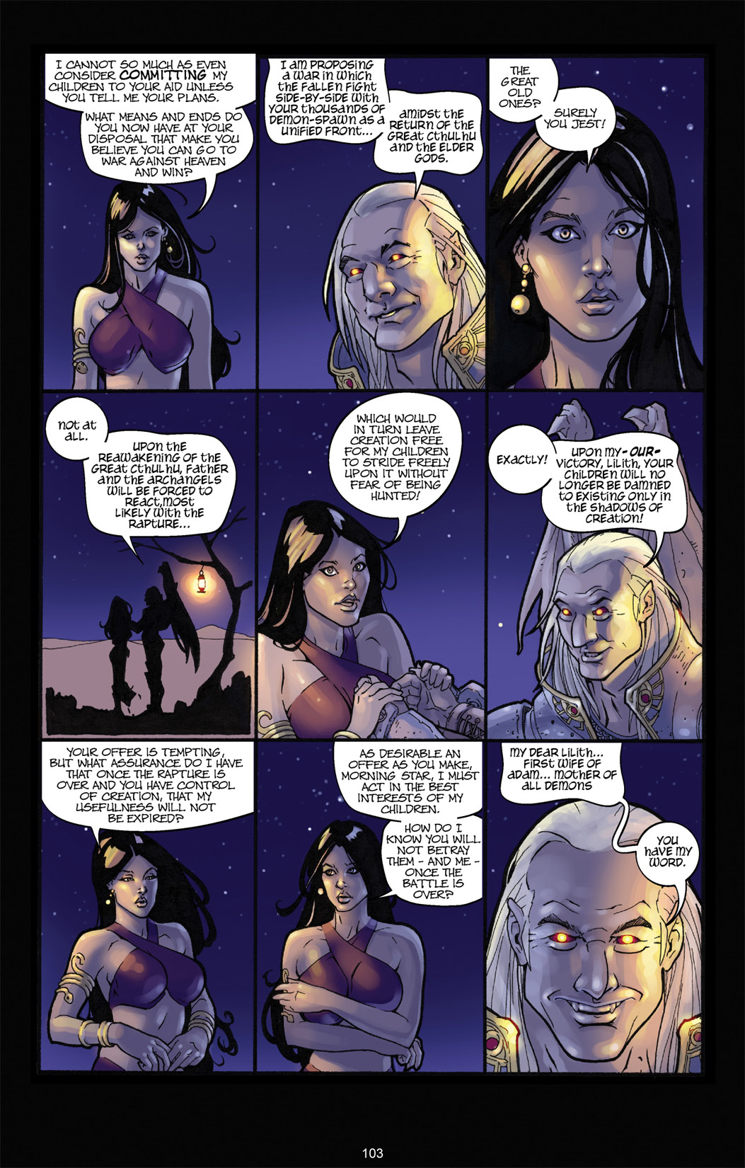 Read online Nightmare World comic -  Issue # Vol. 3 Demon Days - 104