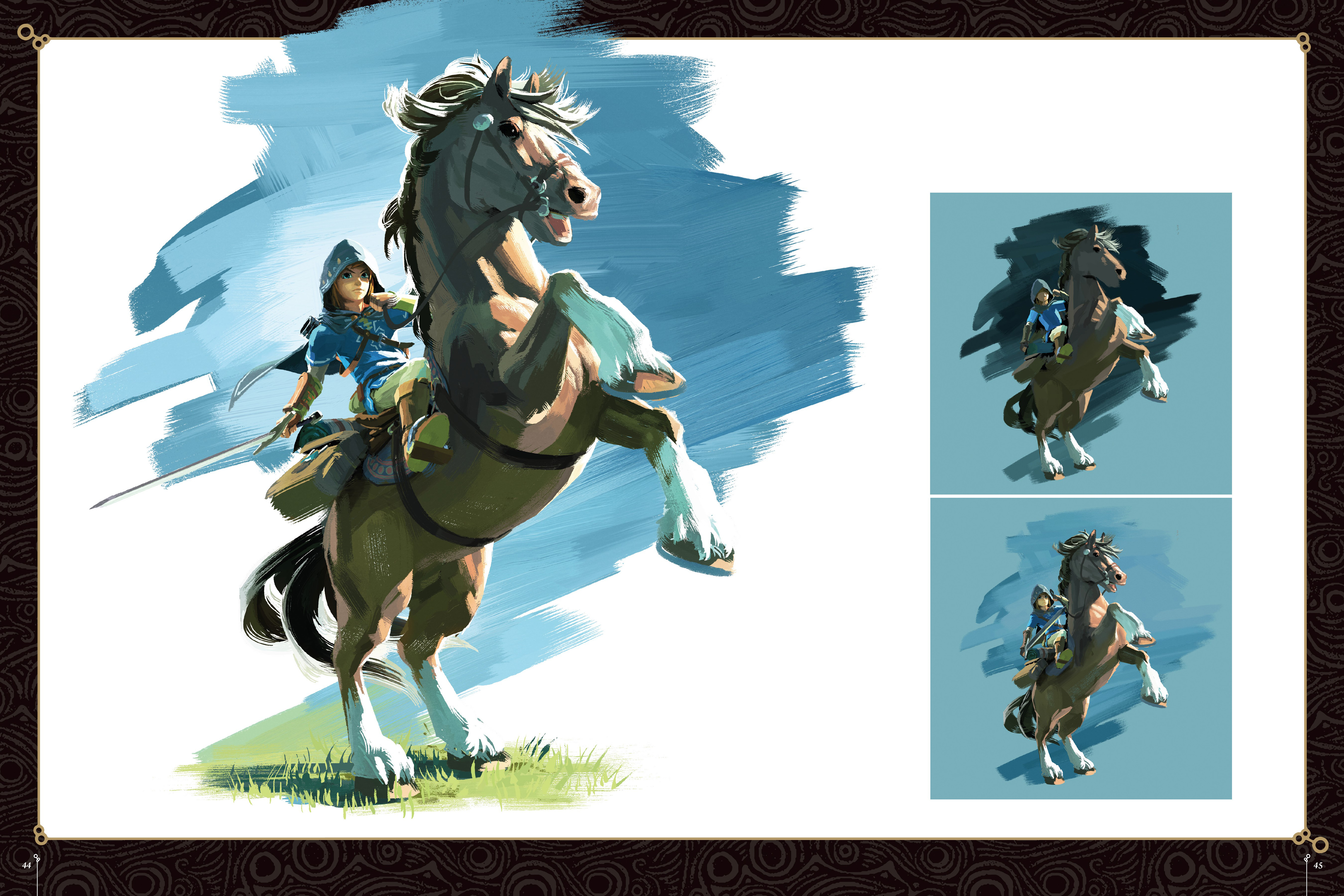 Read online The Legend of Zelda: Breath of the Wild–Creating A Champion comic -  Issue # TPB (Part 1) - 34