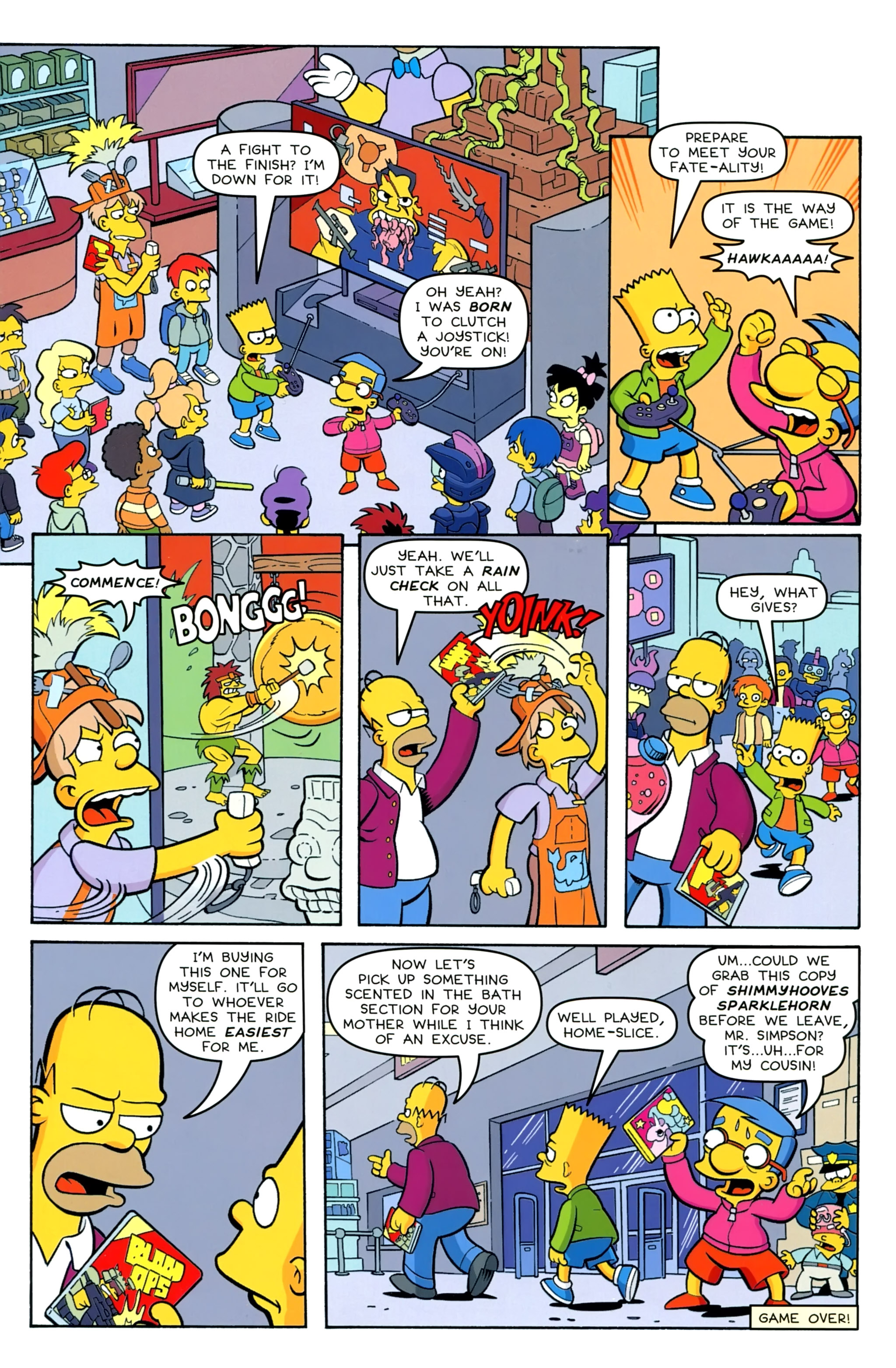 Read online Simpsons Comics comic -  Issue #230 - 10