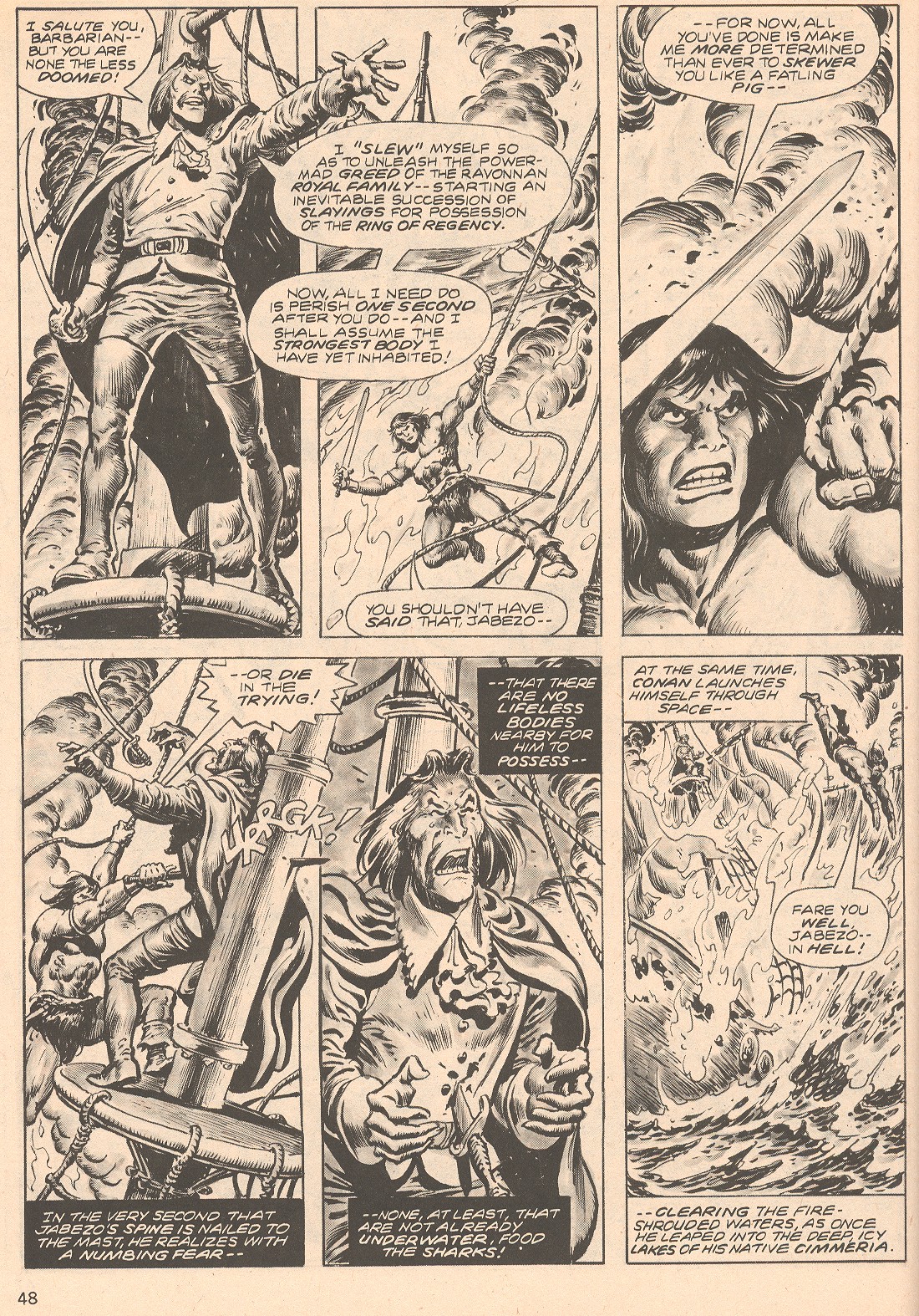 Read online The Savage Sword Of Conan comic -  Issue #66 - 48