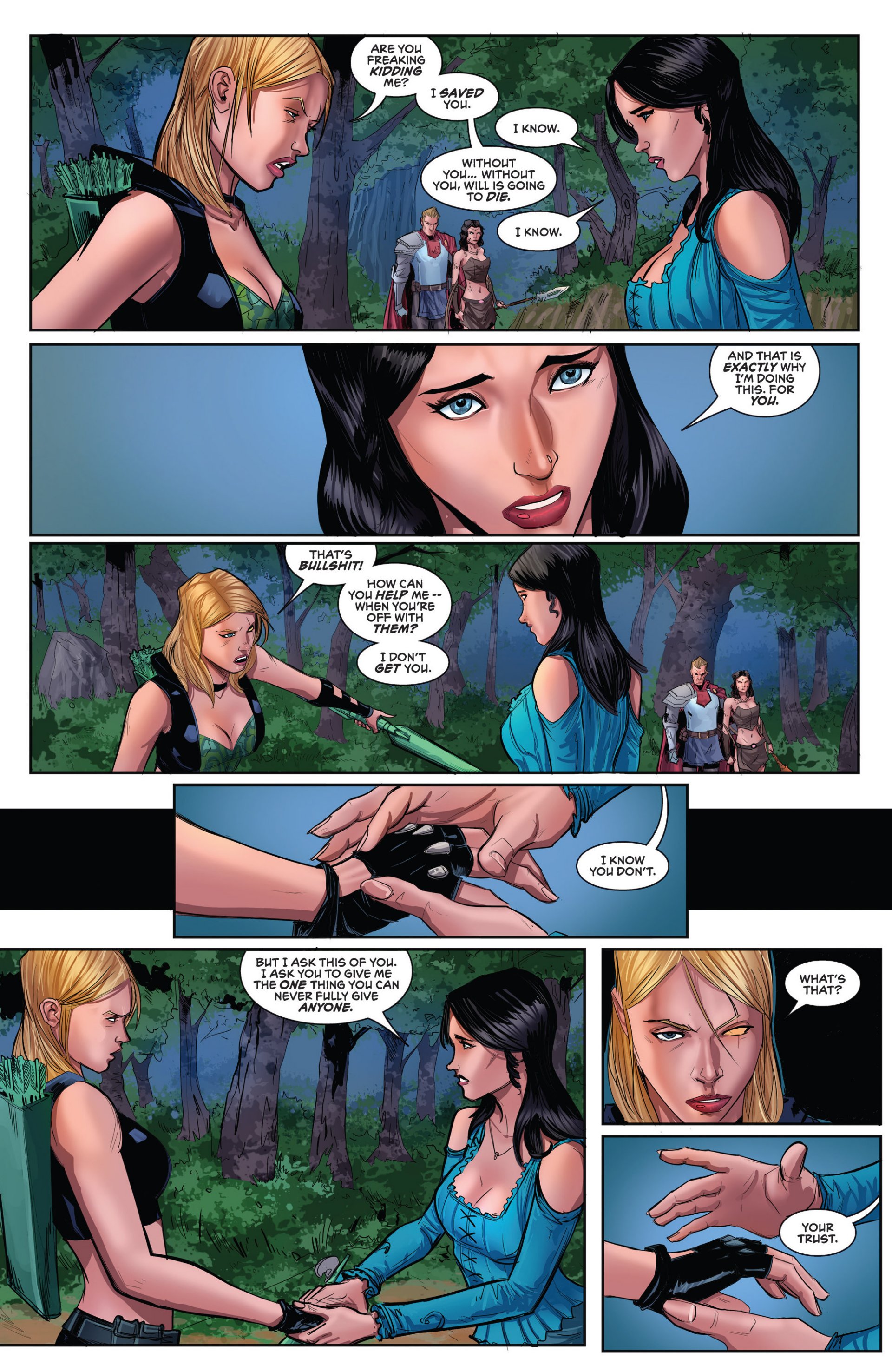 Read online Grimm Fairy Tales presents Robyn Hood: Legend comic -  Issue #3 - 9