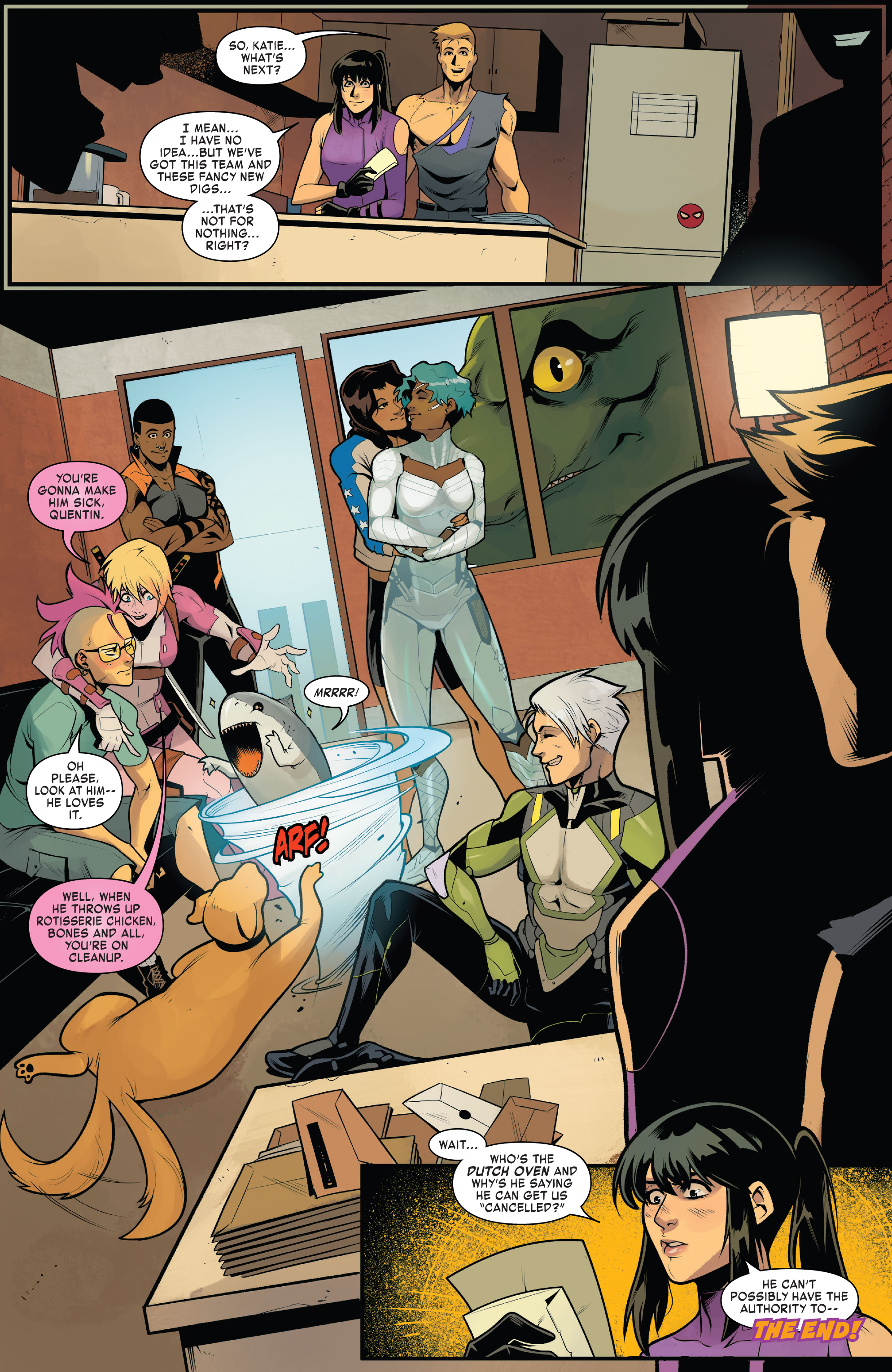 Read online Hawkeye: Team Spirit comic -  Issue # TPB (Part 2) - 21
