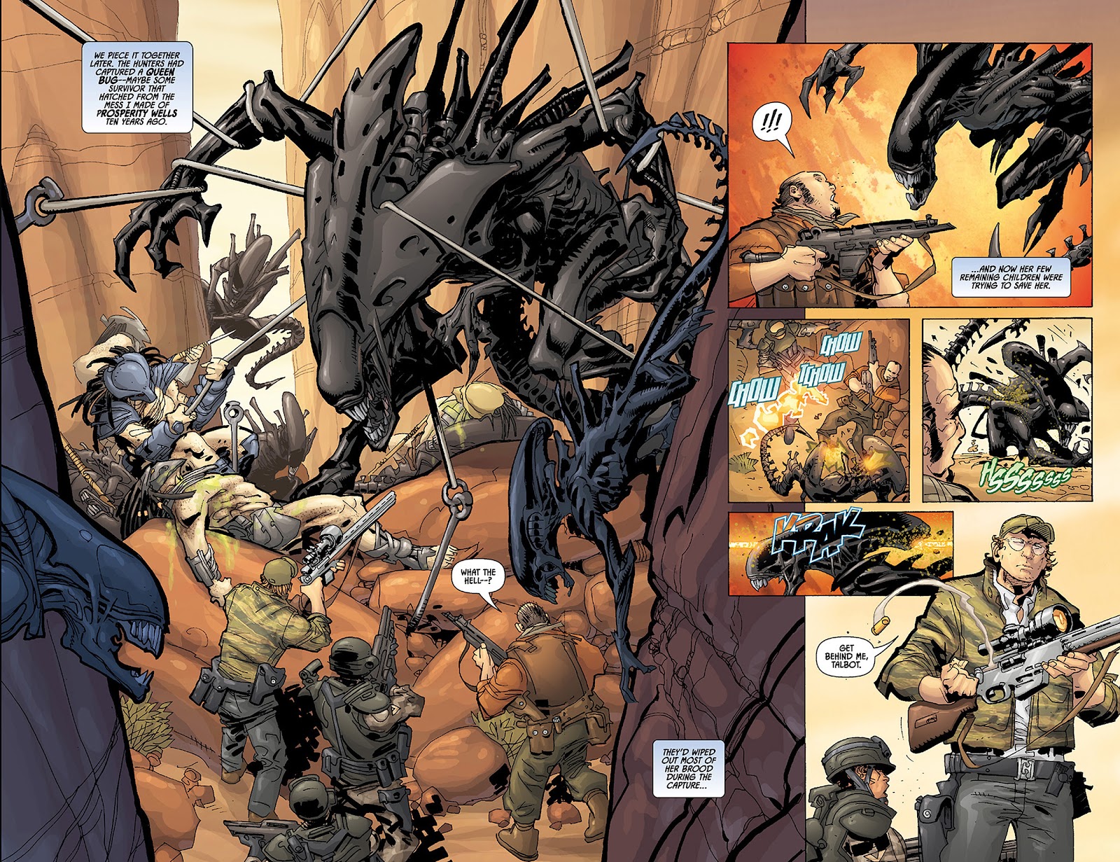 Aliens vs. Predator: Three World War issue 3 - Page 14