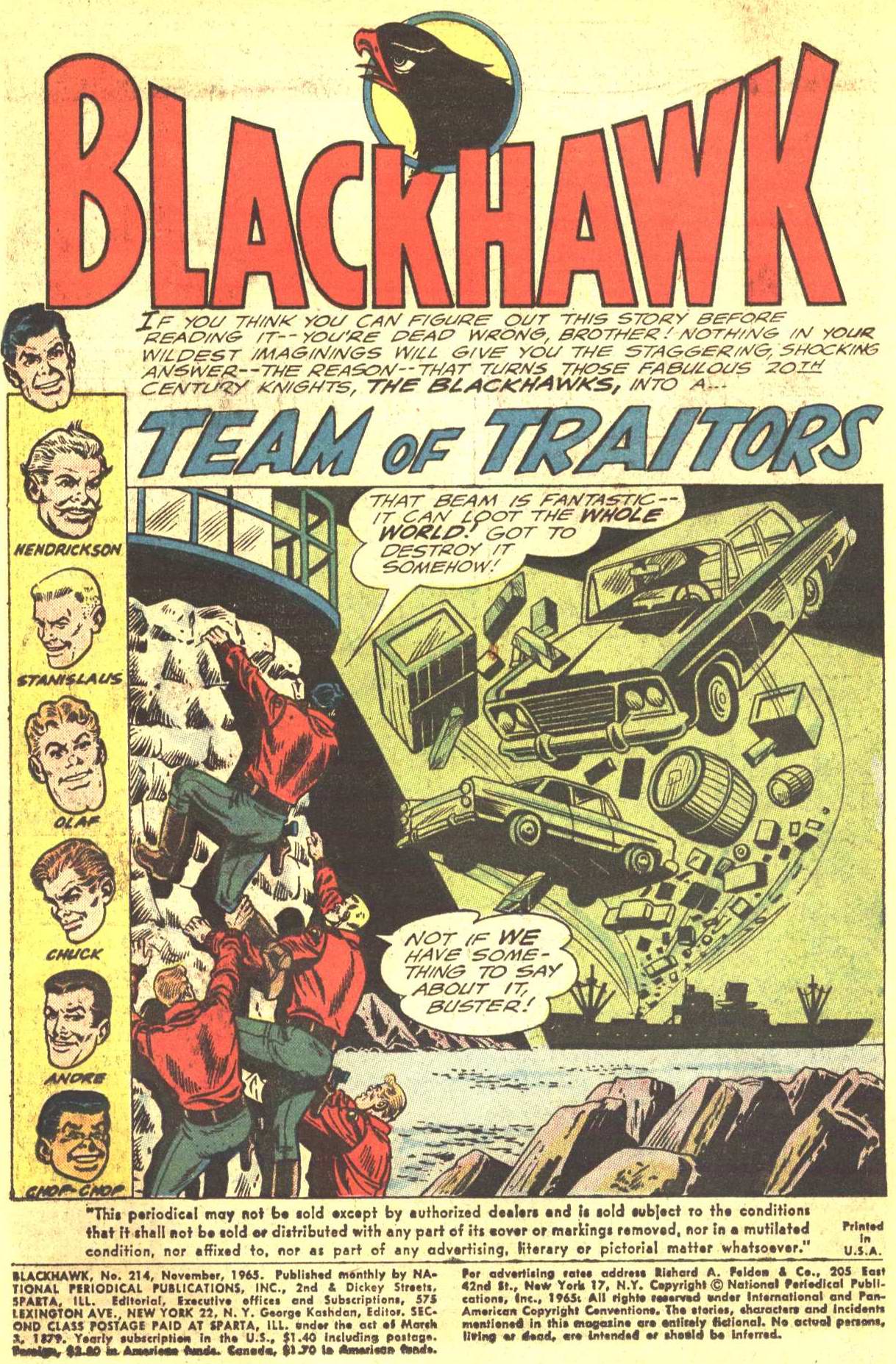Blackhawk (1957) Issue #214 #107 - English 2