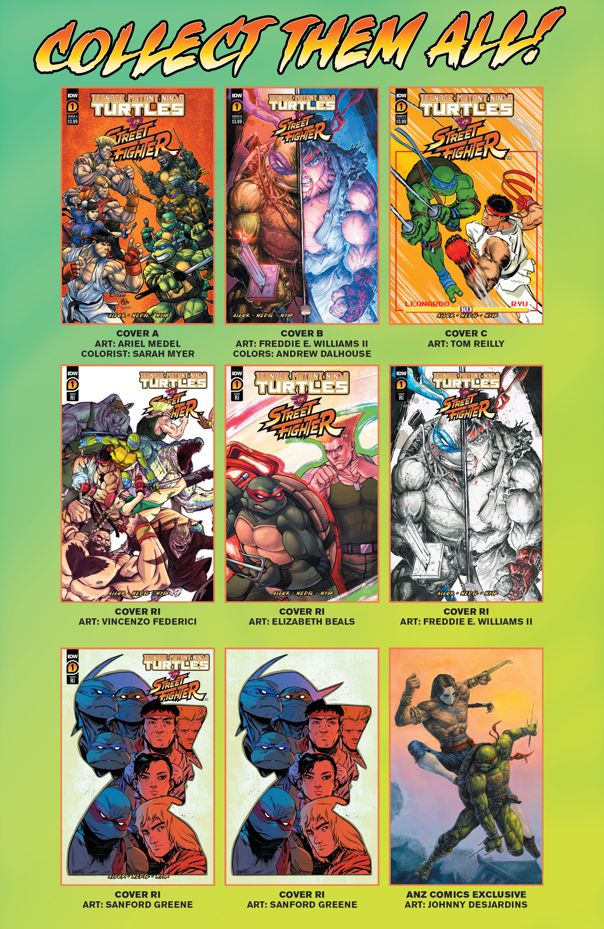Read online Teenage Mutant Ninja Turtles vs. Street Fighter comic -  Issue #1 - 30