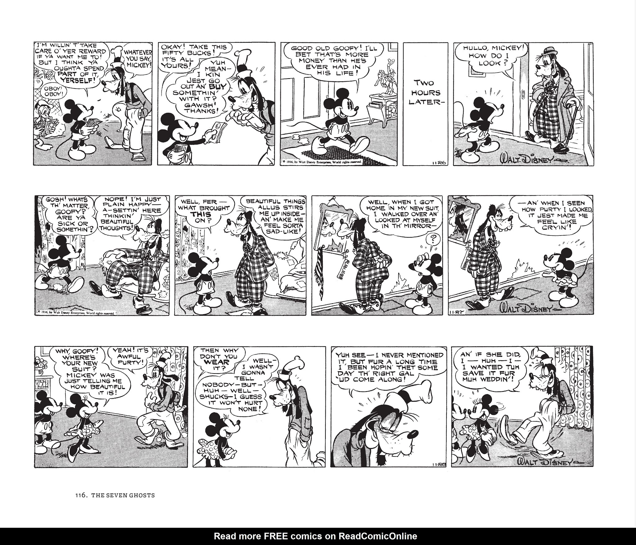 Read online Walt Disney's Mickey Mouse by Floyd Gottfredson comic -  Issue # TPB 4 (Part 2) - 16