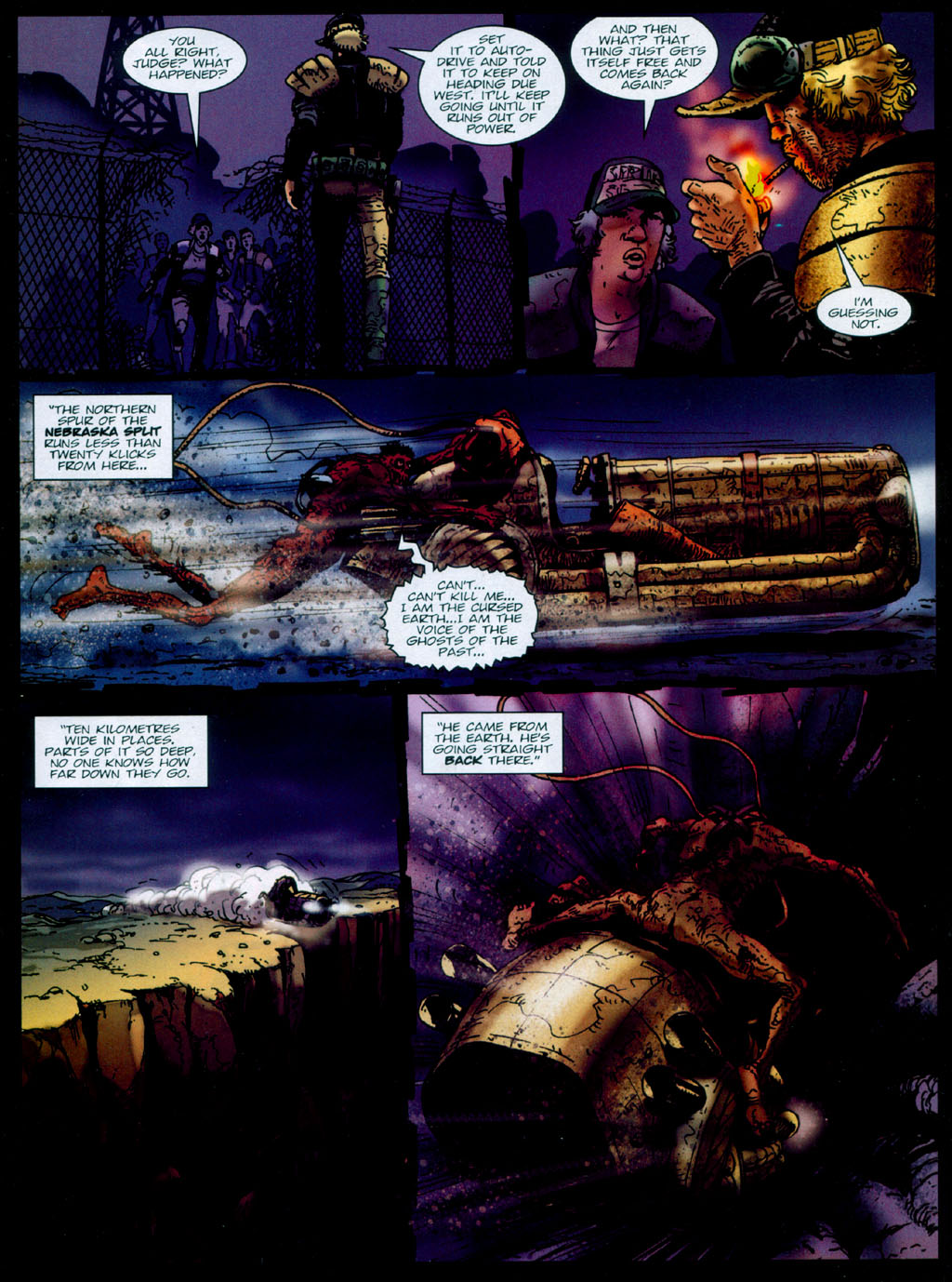 Read online Judge Dredd Megazine (Vol. 5) comic -  Issue #244 - 45