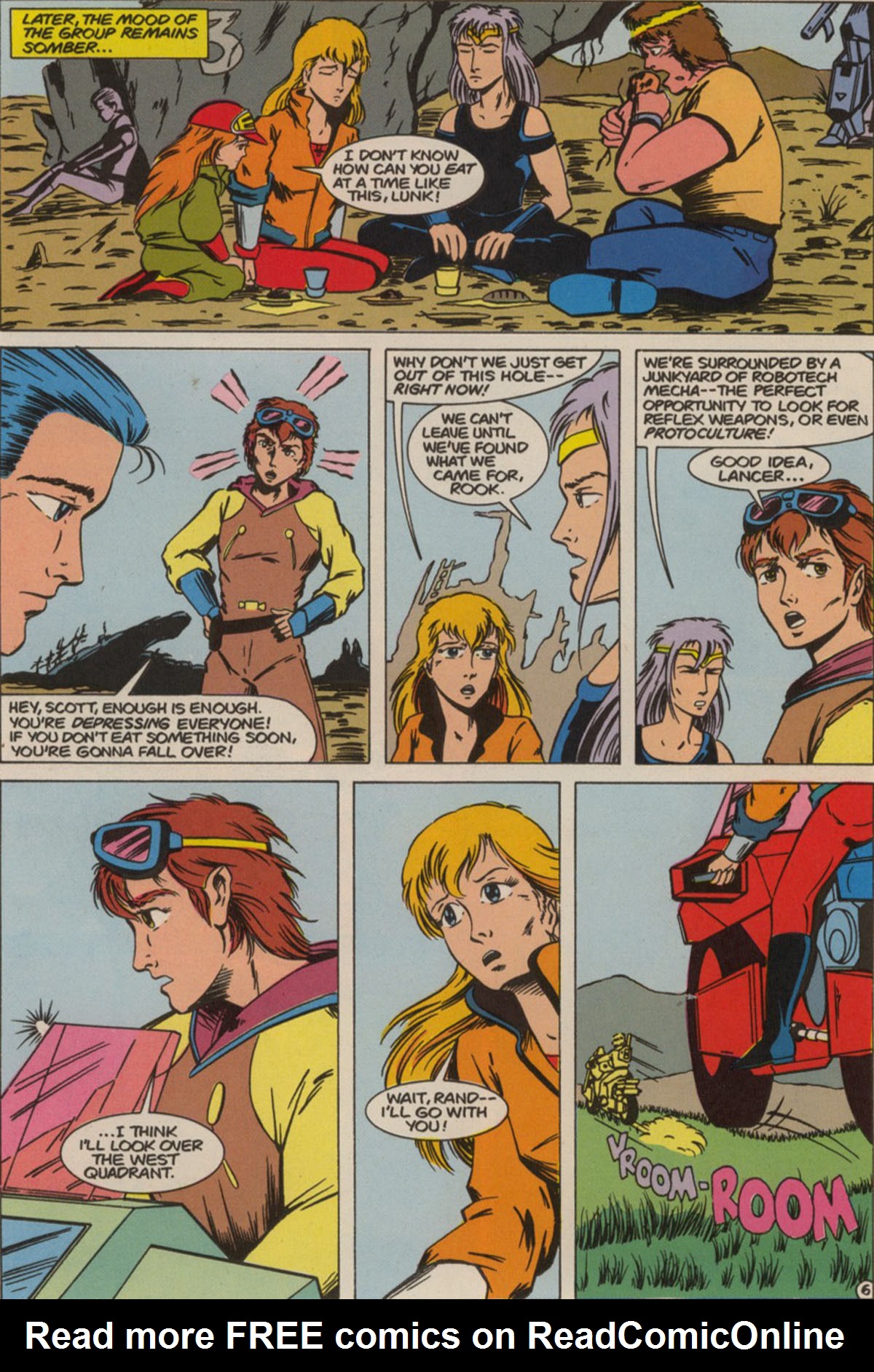 Read online Robotech The New Generation comic -  Issue #10 - 8