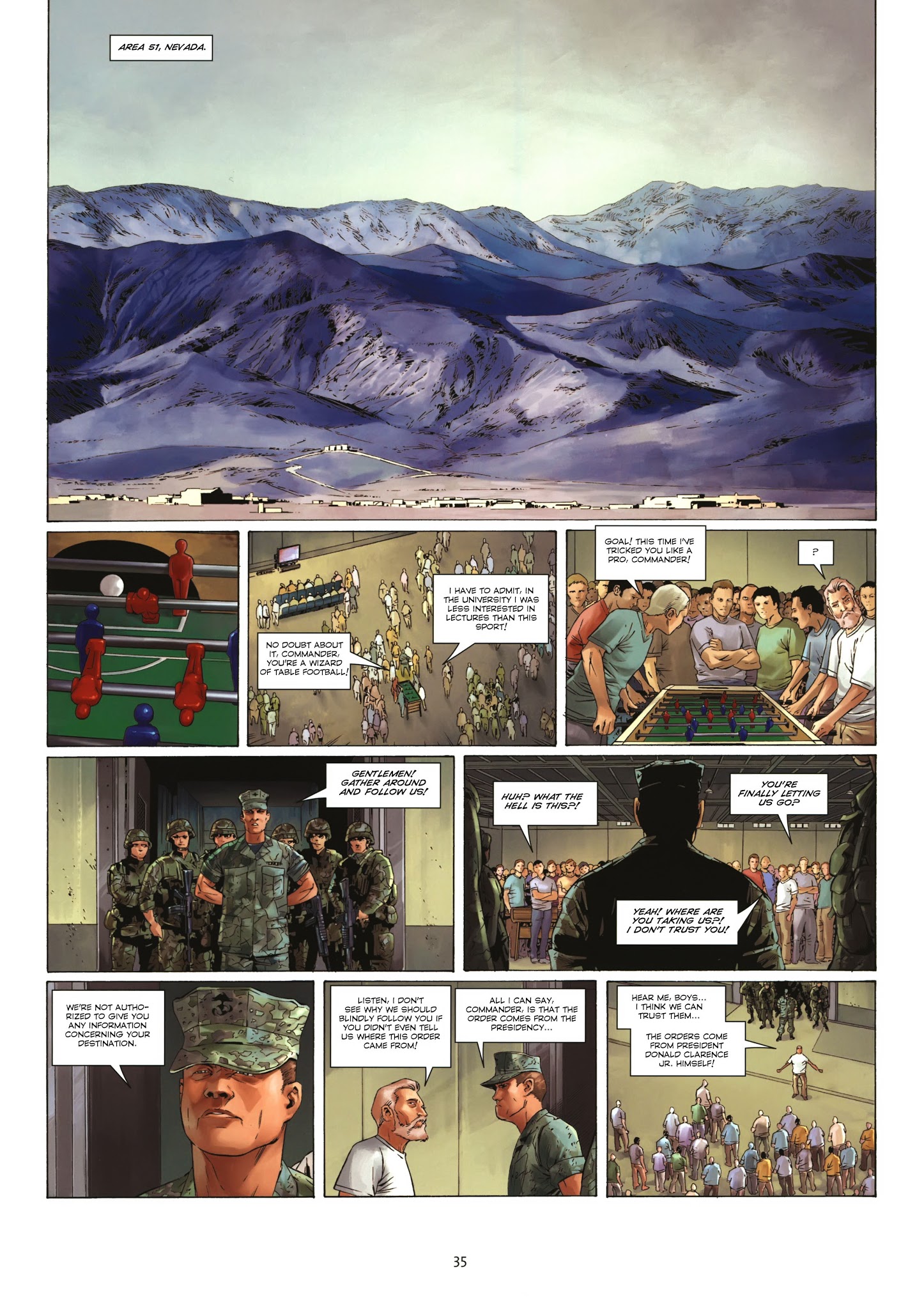 Read online Prometheus comic -  Issue #6 - 33