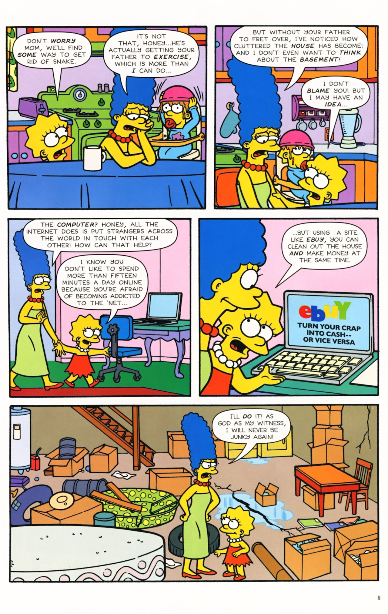 Read online Simpsons Comics comic -  Issue #167 - 12