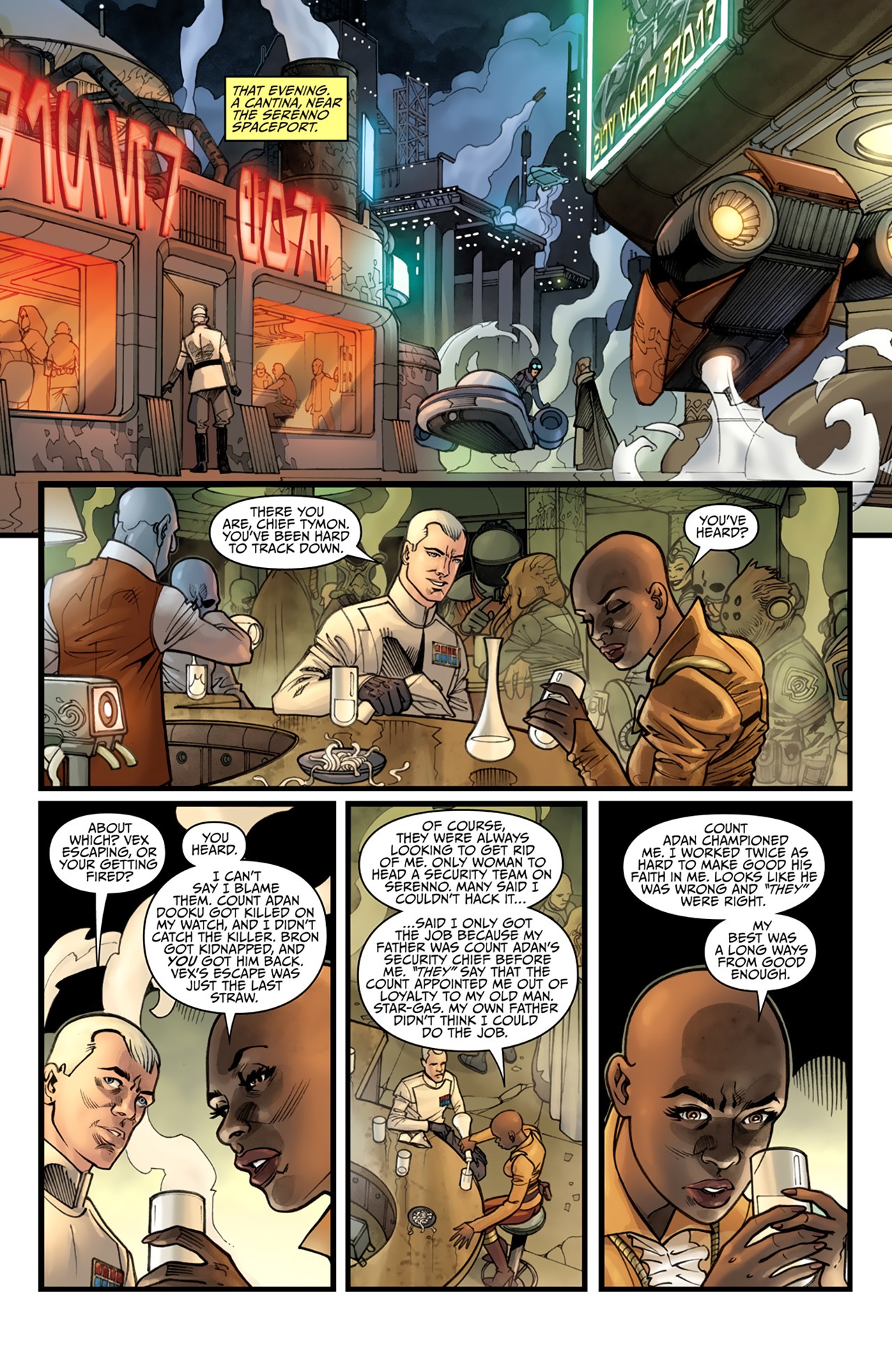 Read online Star Wars: Agent Of The Empire - Hard Targets comic -  Issue #4 - 3
