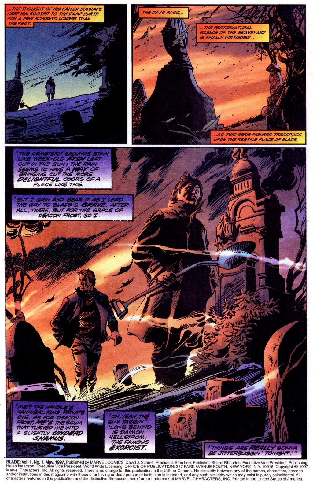 Read online Blade: The Final Glory of Deacon Frost comic -  Issue # Full - 5