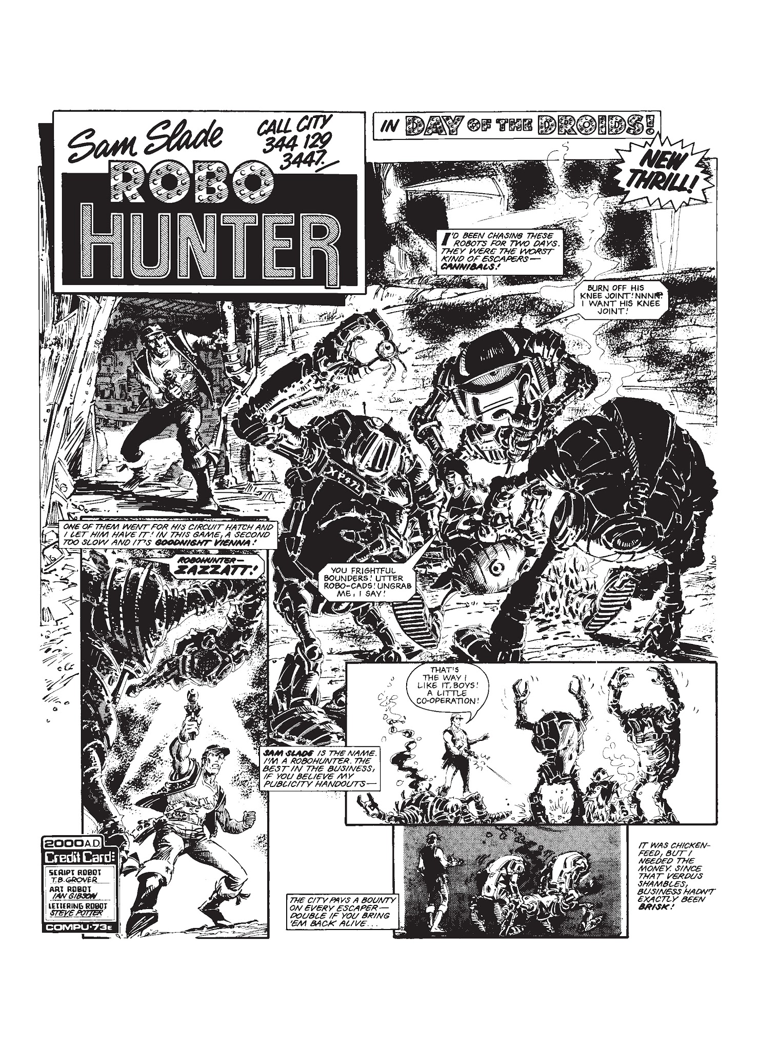 Read online Robo-Hunter: The Droid Files comic -  Issue # TPB 1 - 135