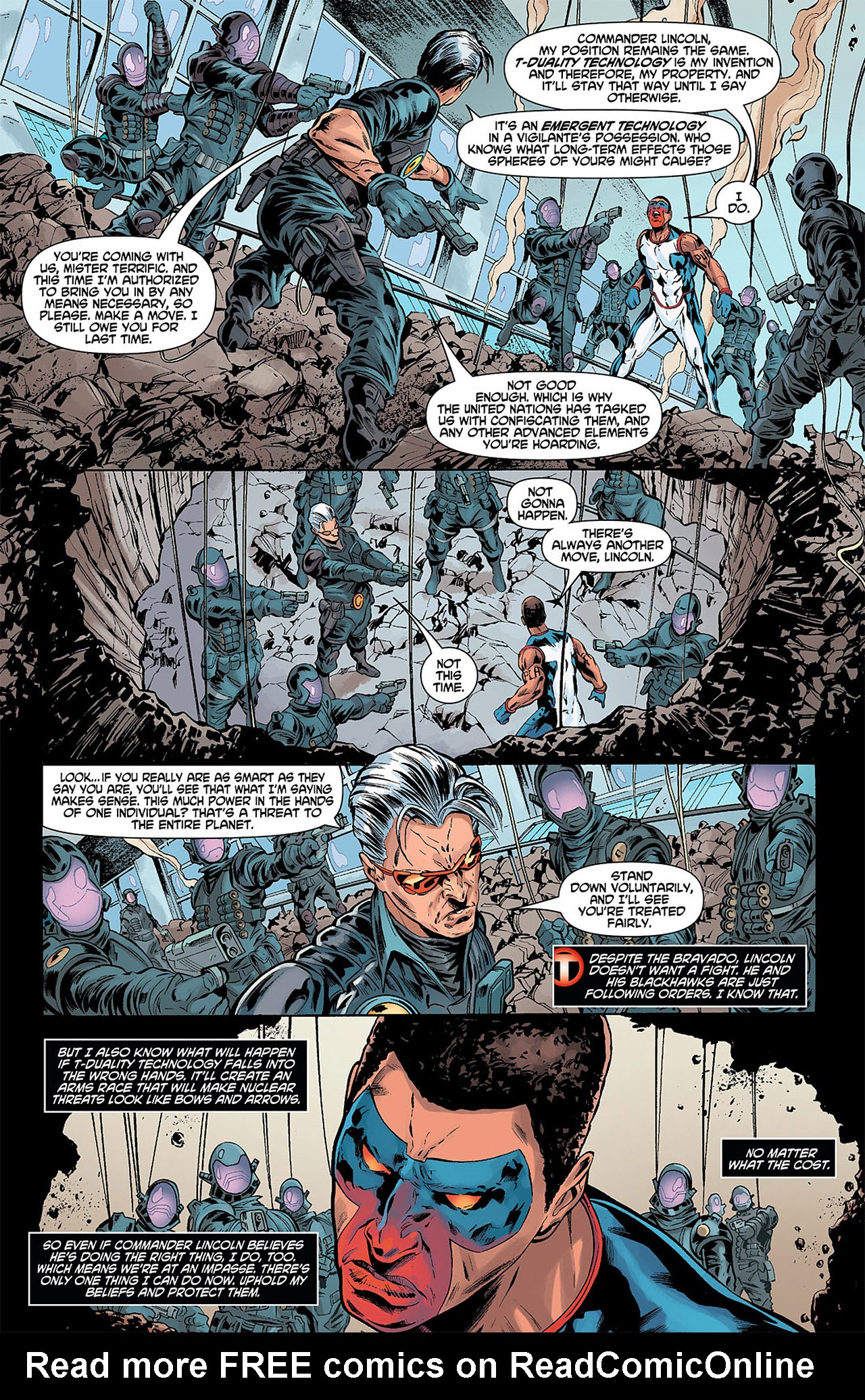 Read online Mister Terrific comic -  Issue #8 - 12