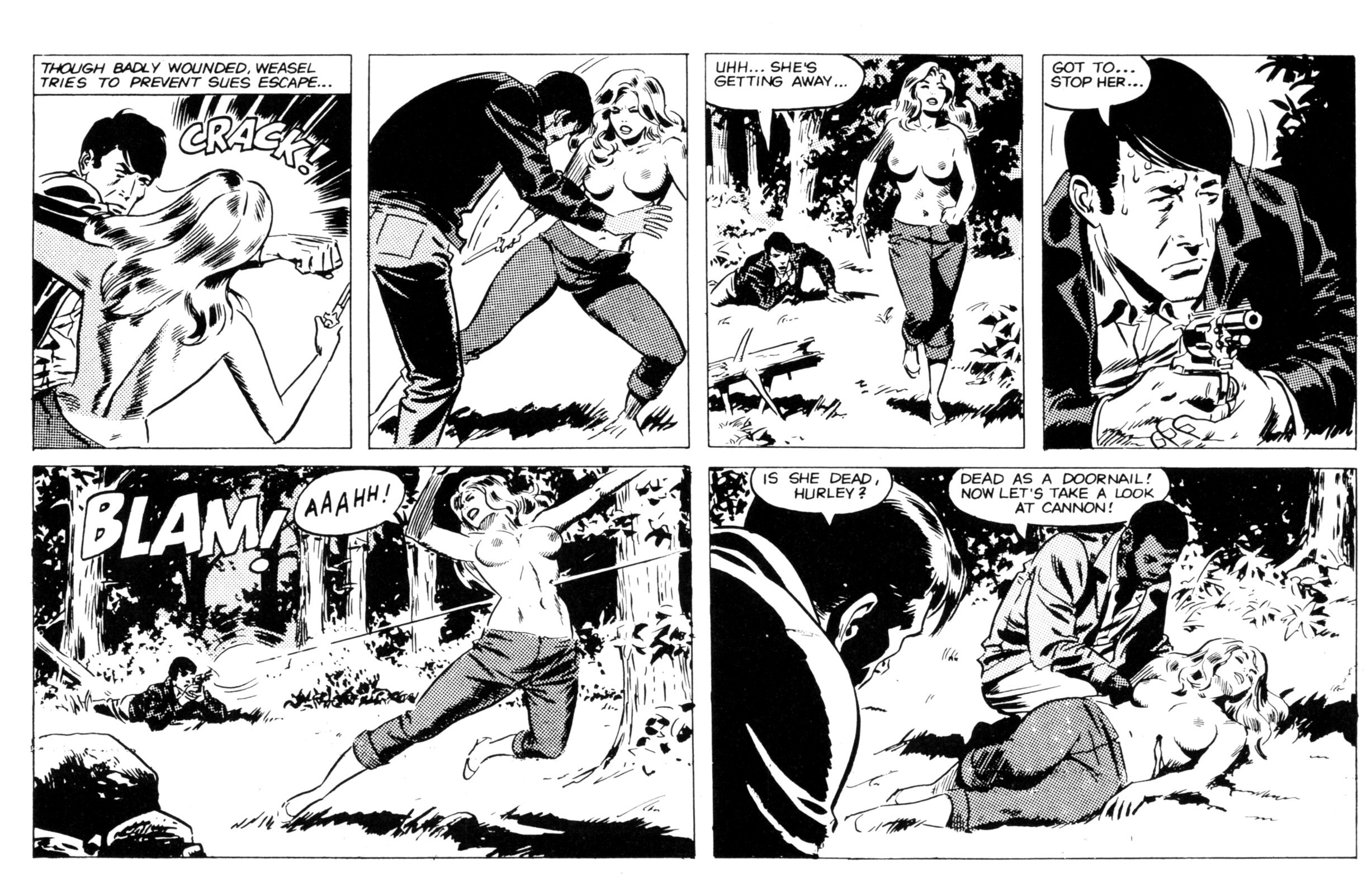 Read online Wallace Wood's Cannon comic -  Issue #4 - 28