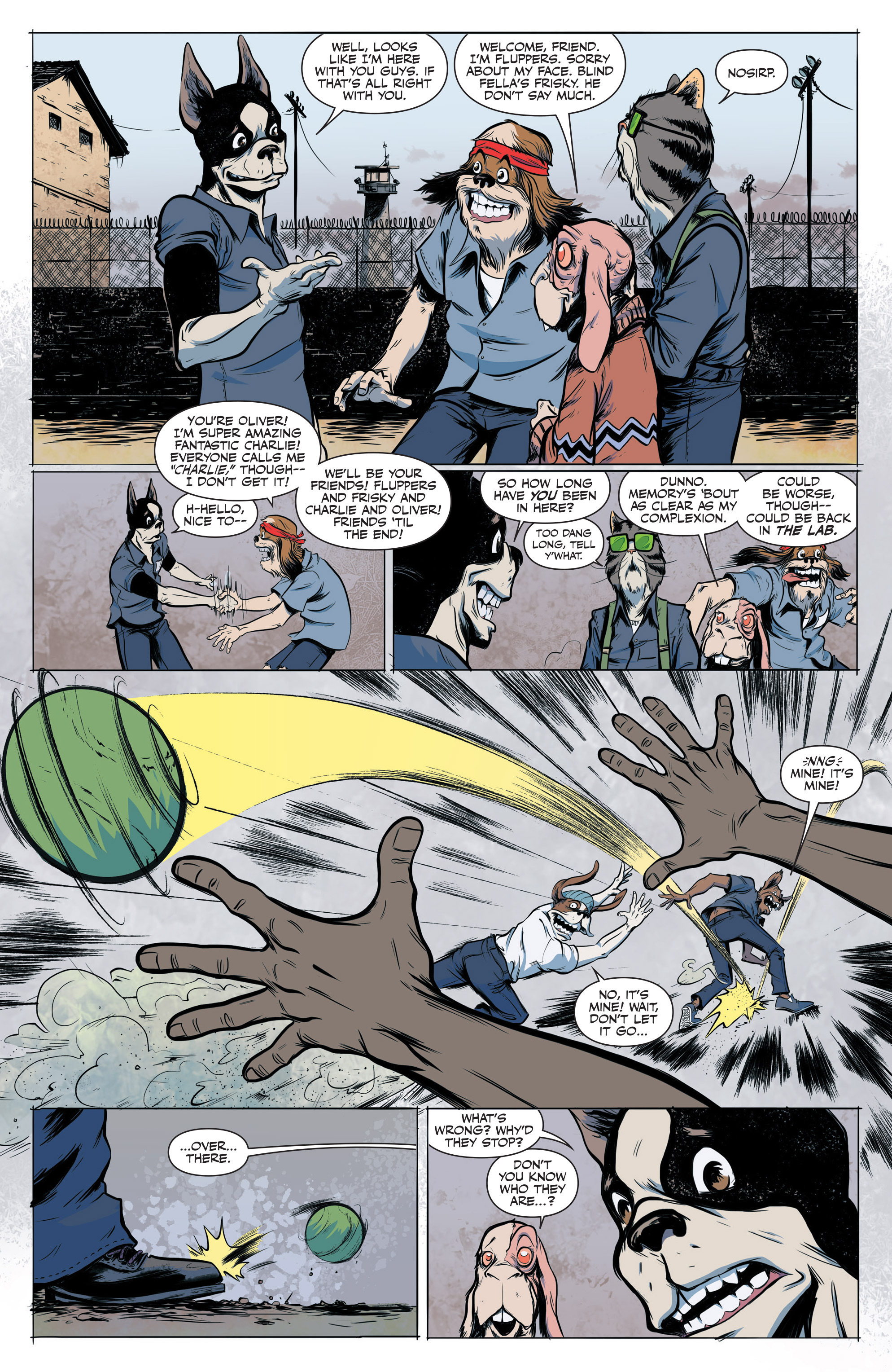 Read online Kennel Block Blues comic -  Issue #1 - 12
