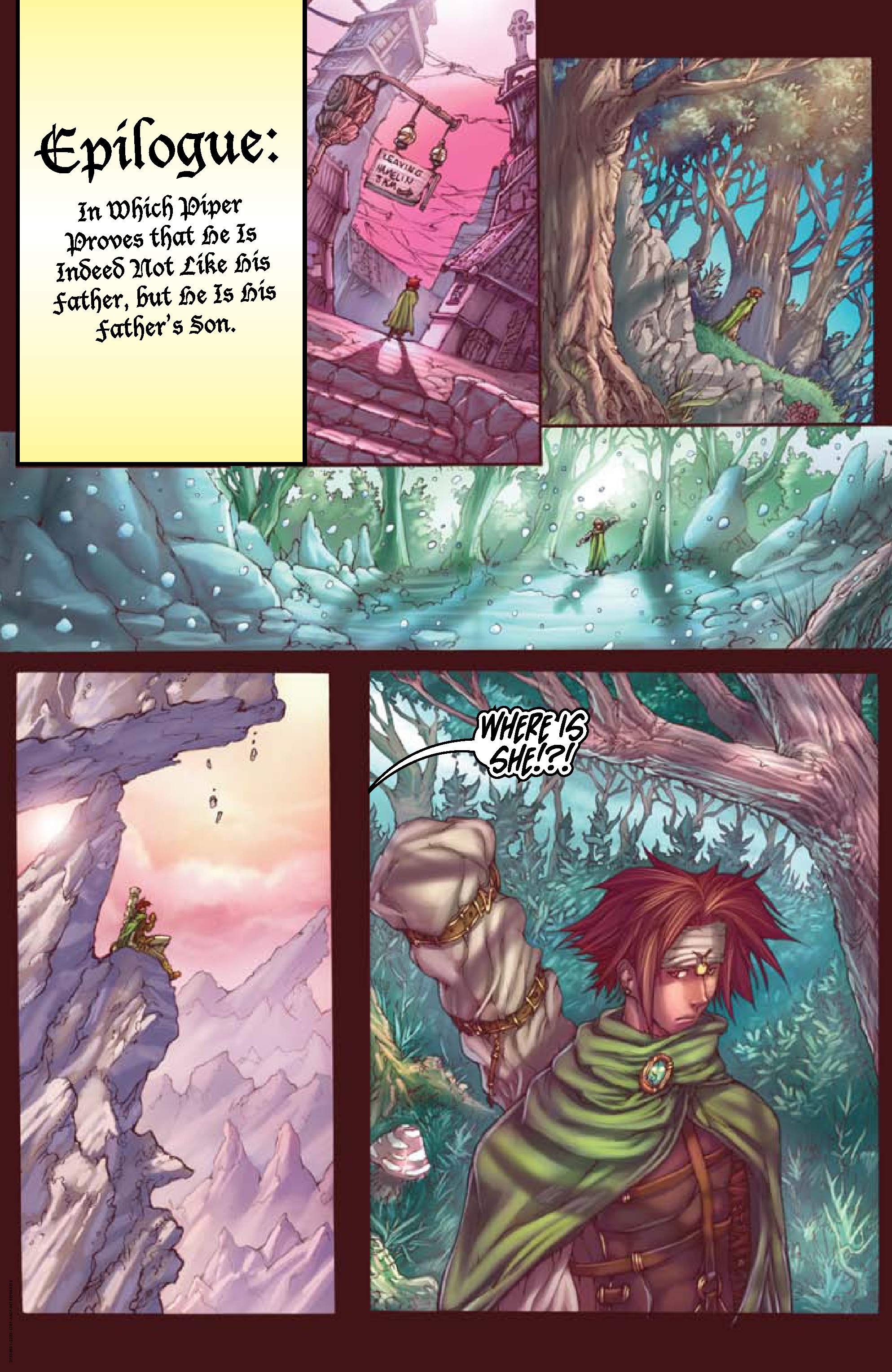 Read online Lullaby: Once Upon a Time... The Pied Piper of Hamelin comic -  Issue # Full - 47
