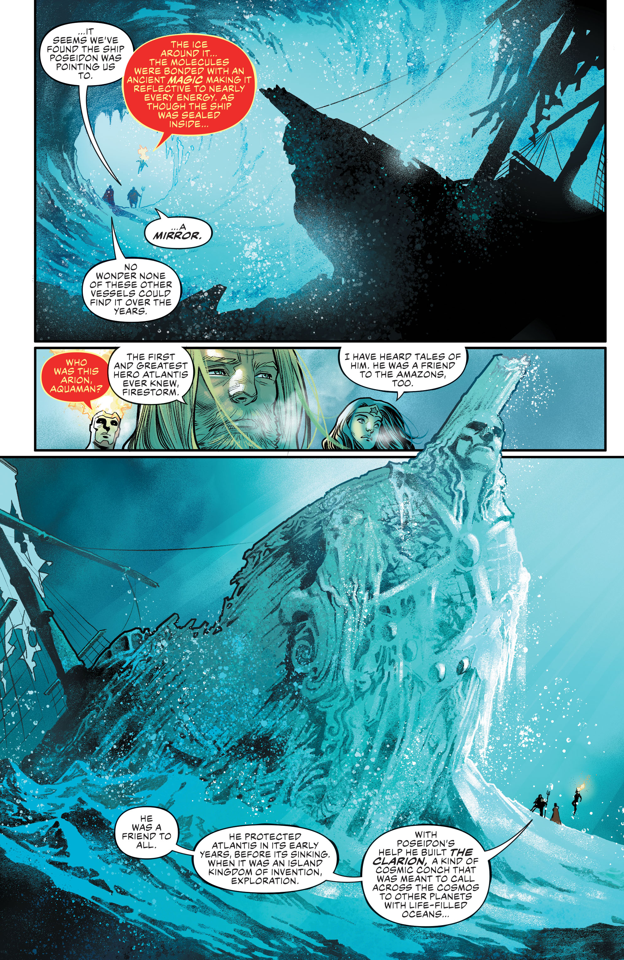 Read online Justice League/Aquaman: Drowned Earth comic -  Issue # TPB (Part 1) - 14