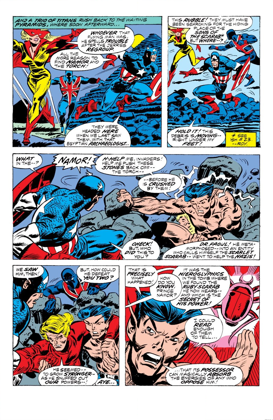 Read online The Invaders Classic comic -  Issue # TPB 2 (Part 1) - 29