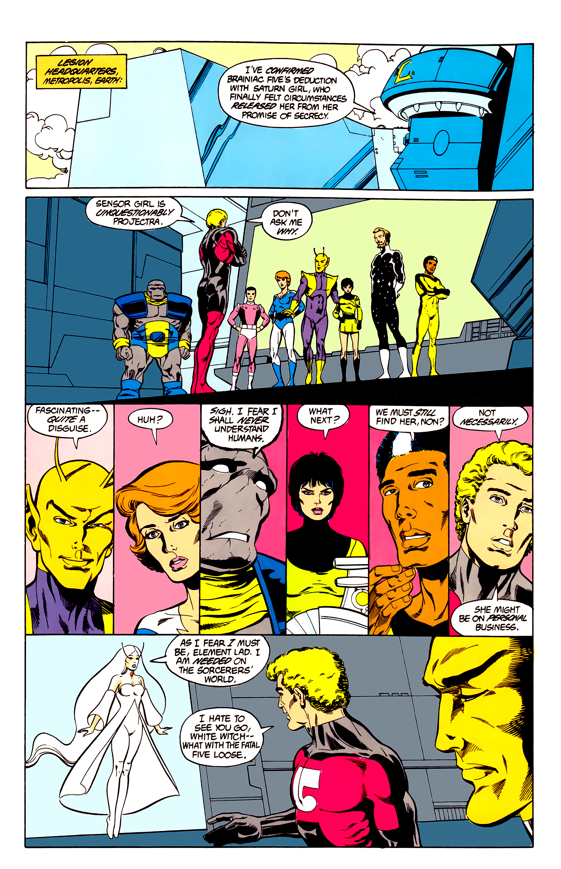 Read online Legion of Super-Heroes (1984) comic -  Issue #26 - 12