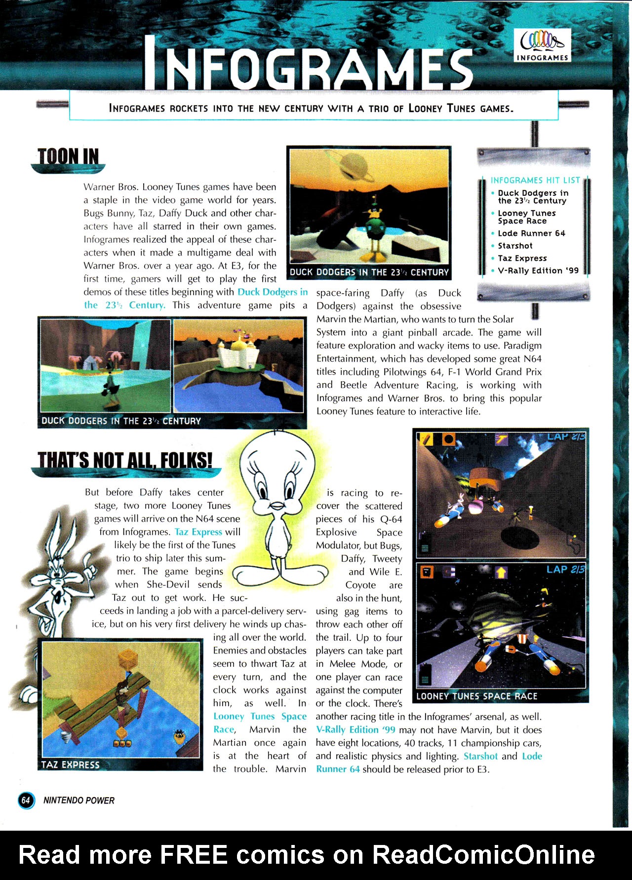 Read online Nintendo Power comic -  Issue #120 - 73