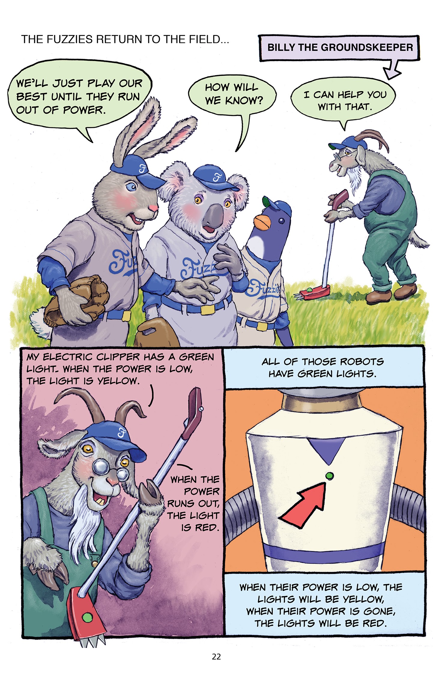 Read online Fuzzy Baseball comic -  Issue #3 - 24
