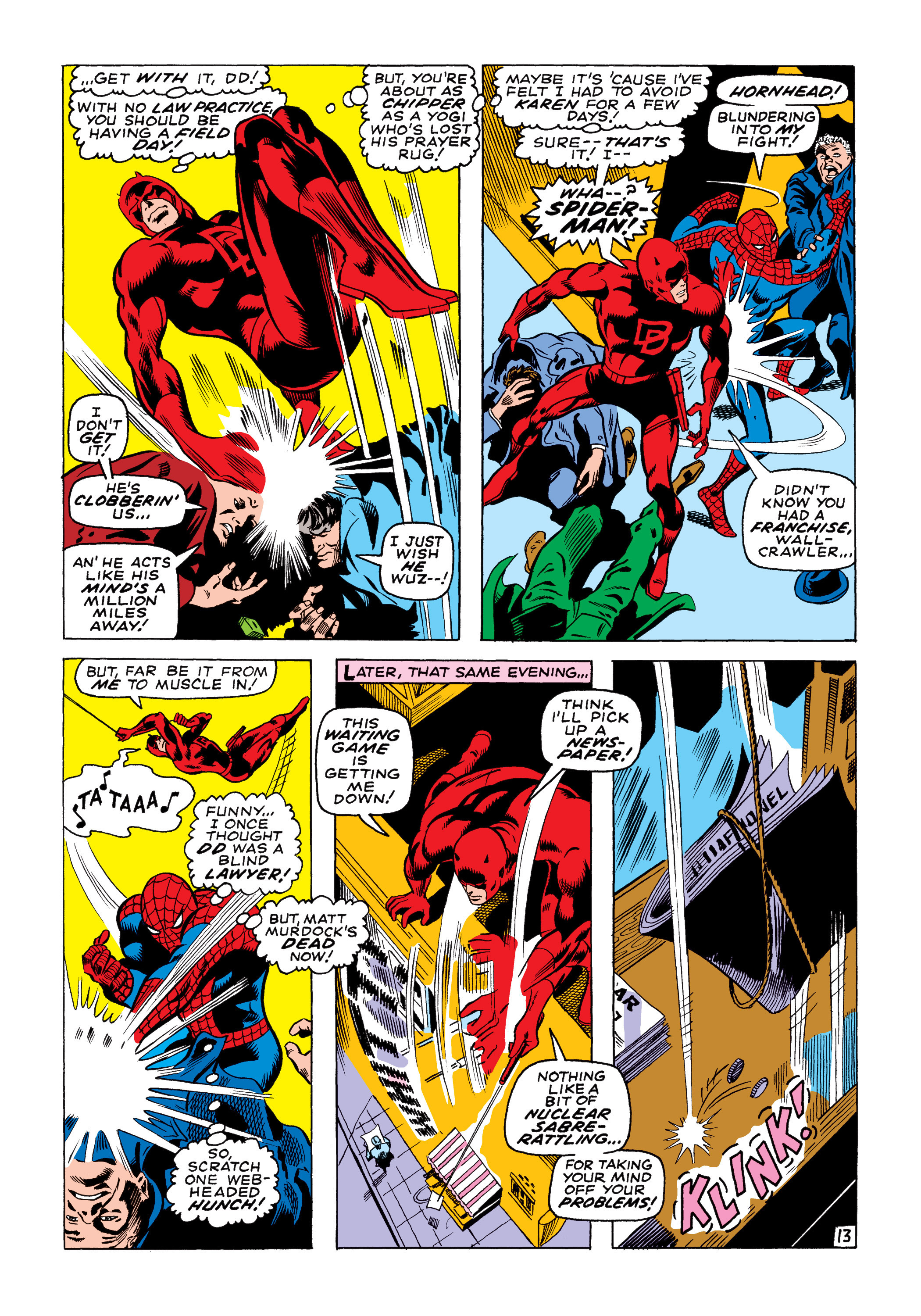 Read online Marvel Masterworks: Daredevil comic -  Issue # TPB 6 (Part 1) - 20